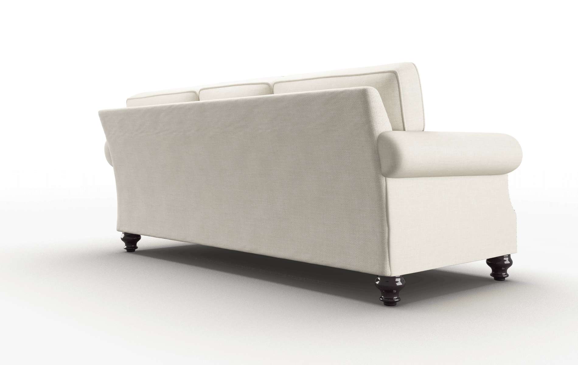 Rotterdam Keylargo Almond Sofa espresso legs 5