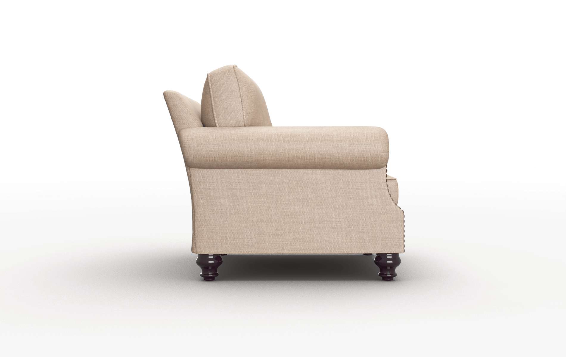 Rotterdam Keylargo Mink Chair espresso legs 3
