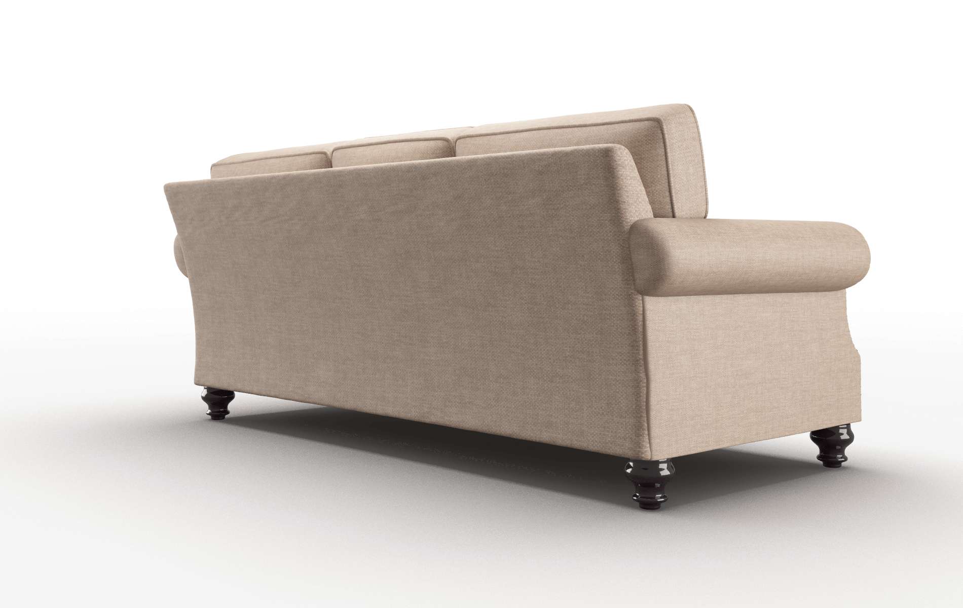 Rotterdam Keylargo Mink Sofa espresso legs 5