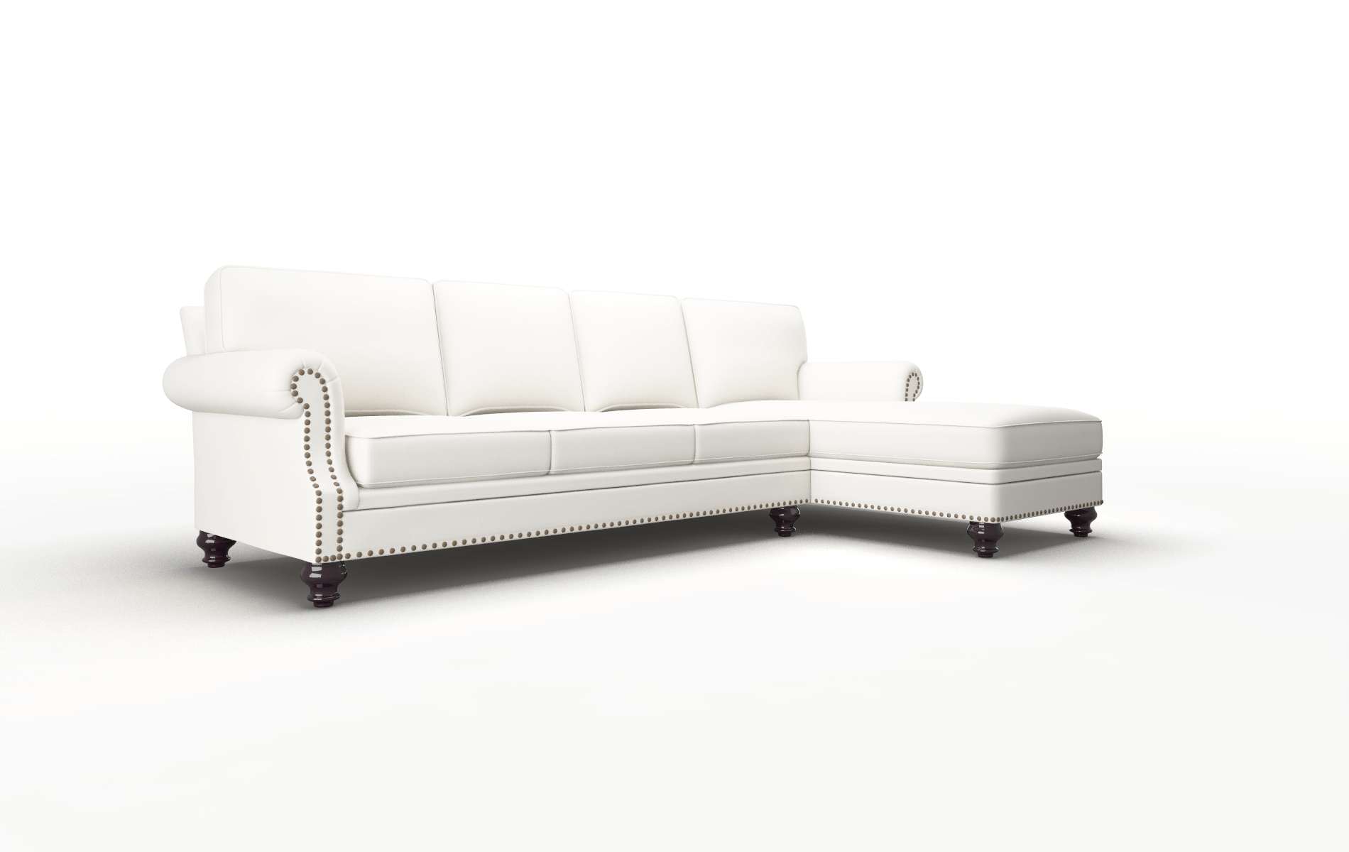 Rotterdam Keylargo Oatmeal Panel espresso legs 2