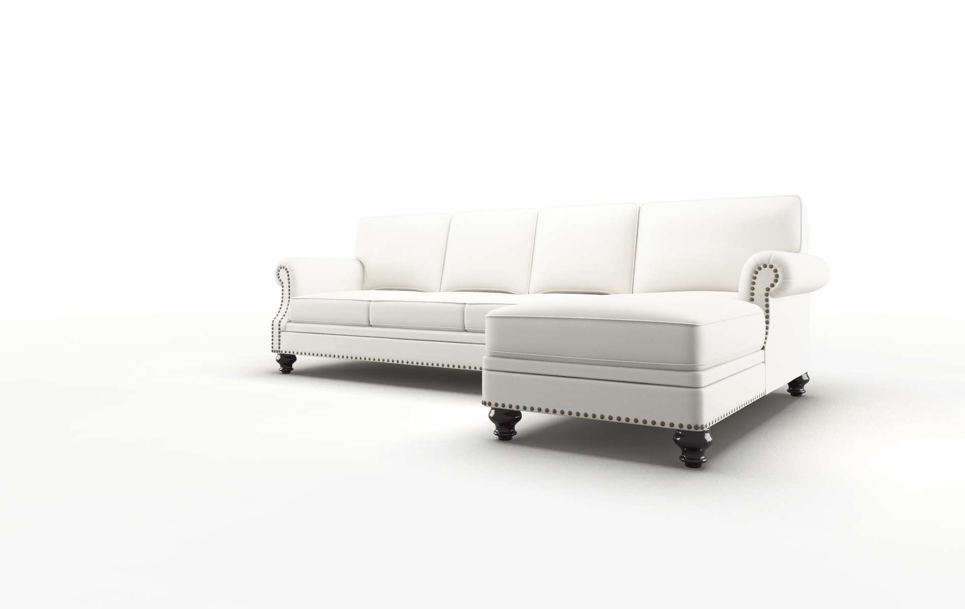 Rotterdam Keylargo Oatmeal Panel espresso legs 4