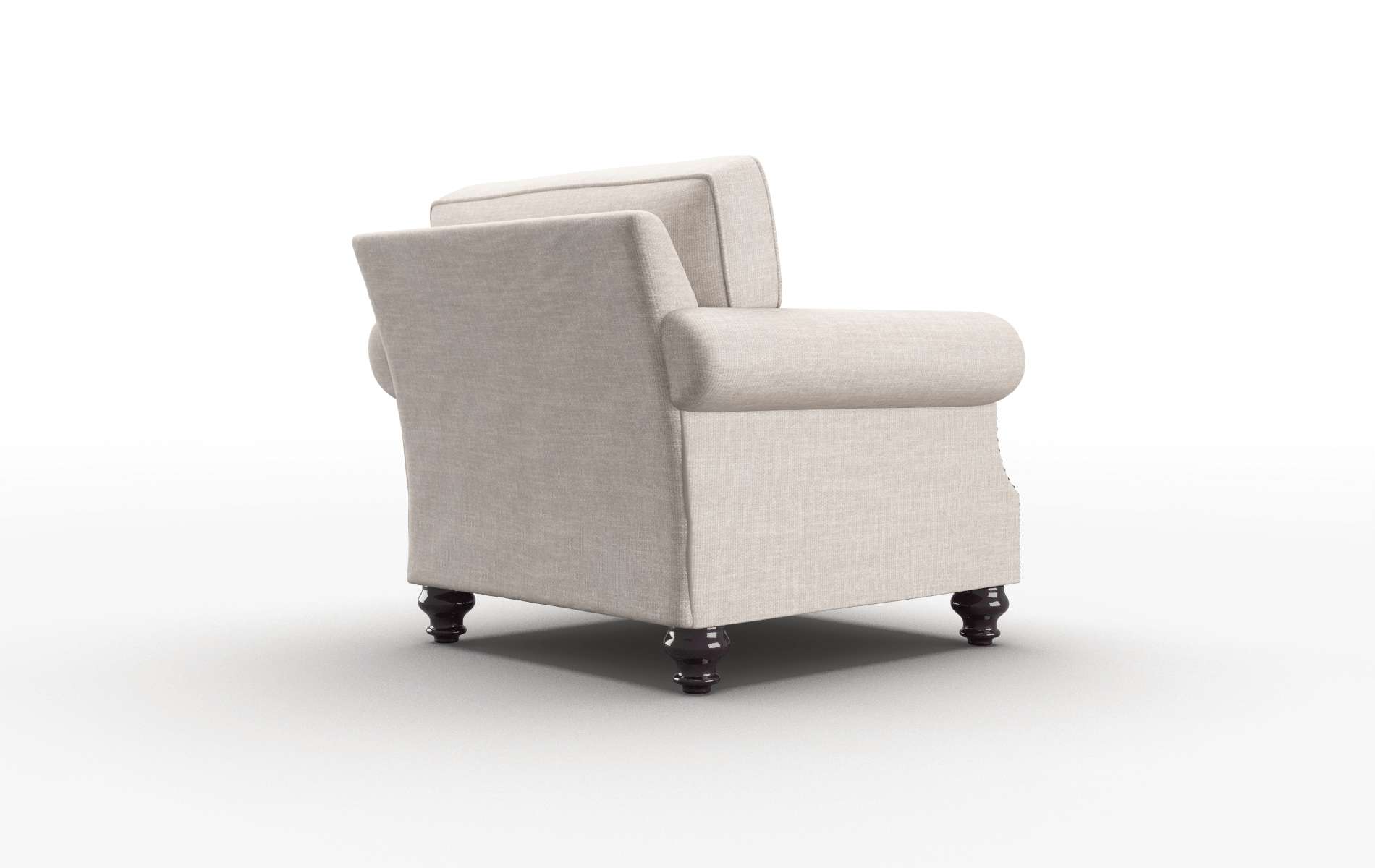 Rotterdam Keylargo Pumice Chair espresso legs 5
