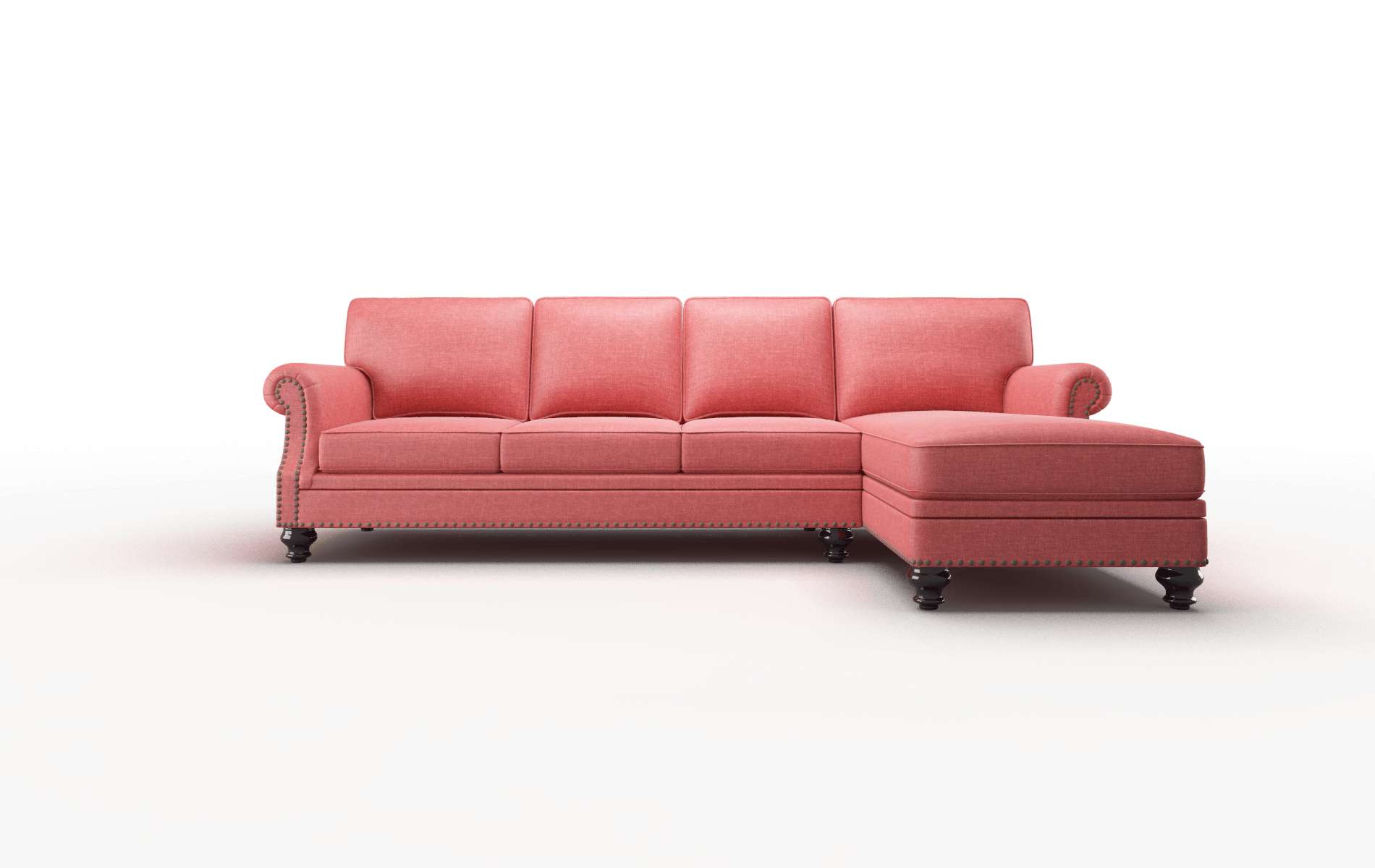 Rotterdam Keylargo ruby Panel Espresso Legs  1