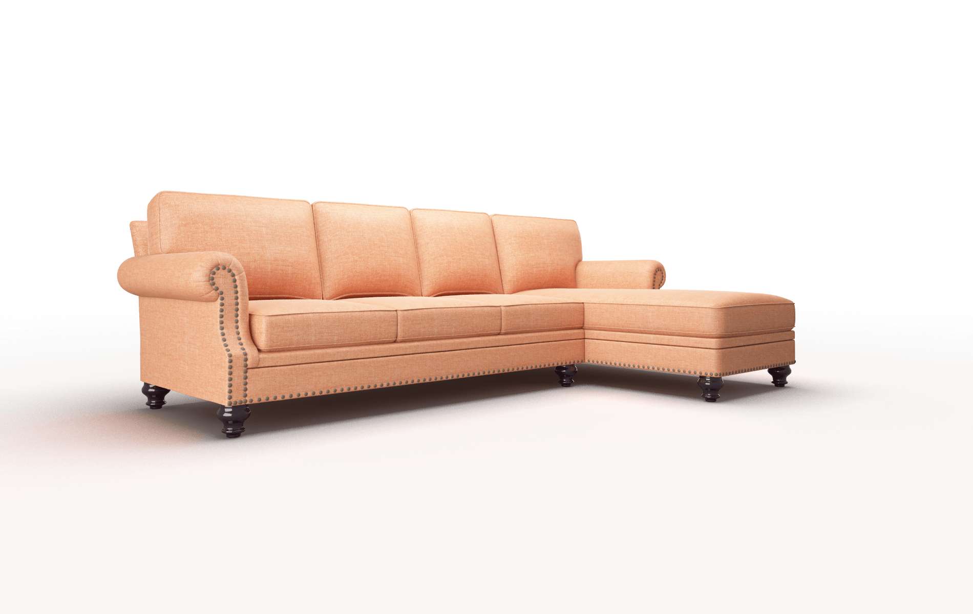 Rotterdam Keylargo Terracotta Panel espresso legs 2