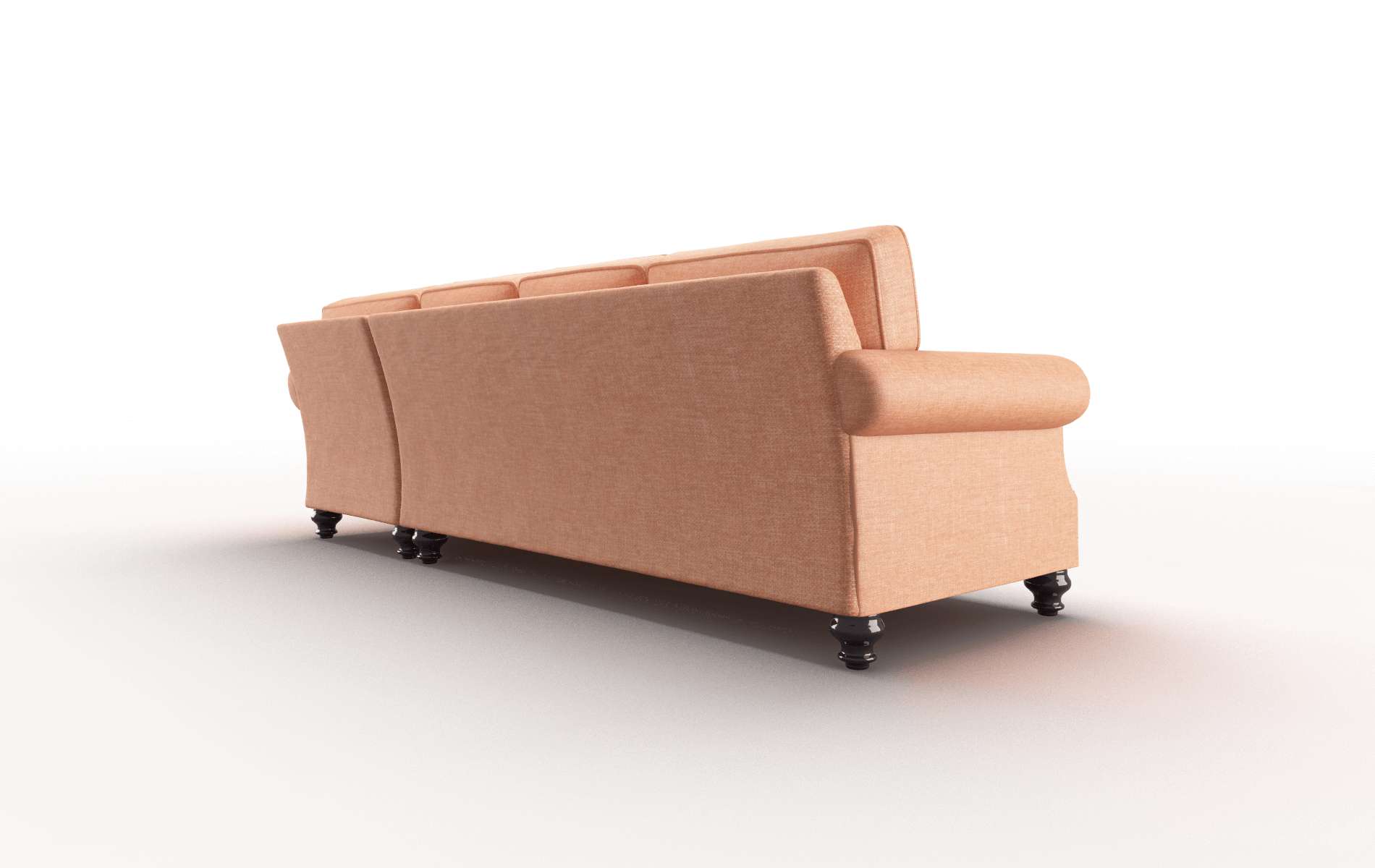 Rotterdam Keylargo Terracotta Panel espresso legs 5