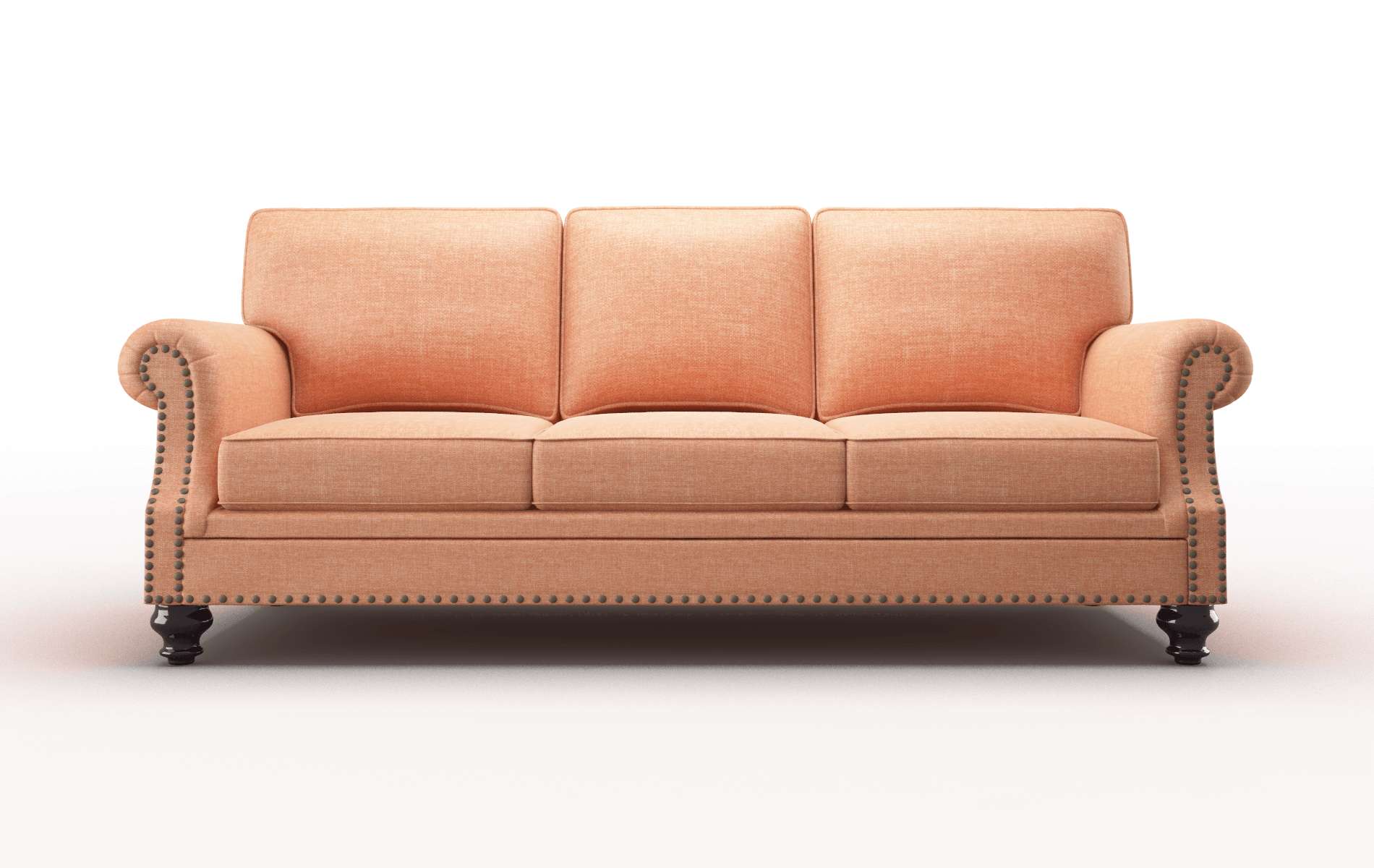 Rotterdam Keylargo terracotta Sofa Espresso Legs  1