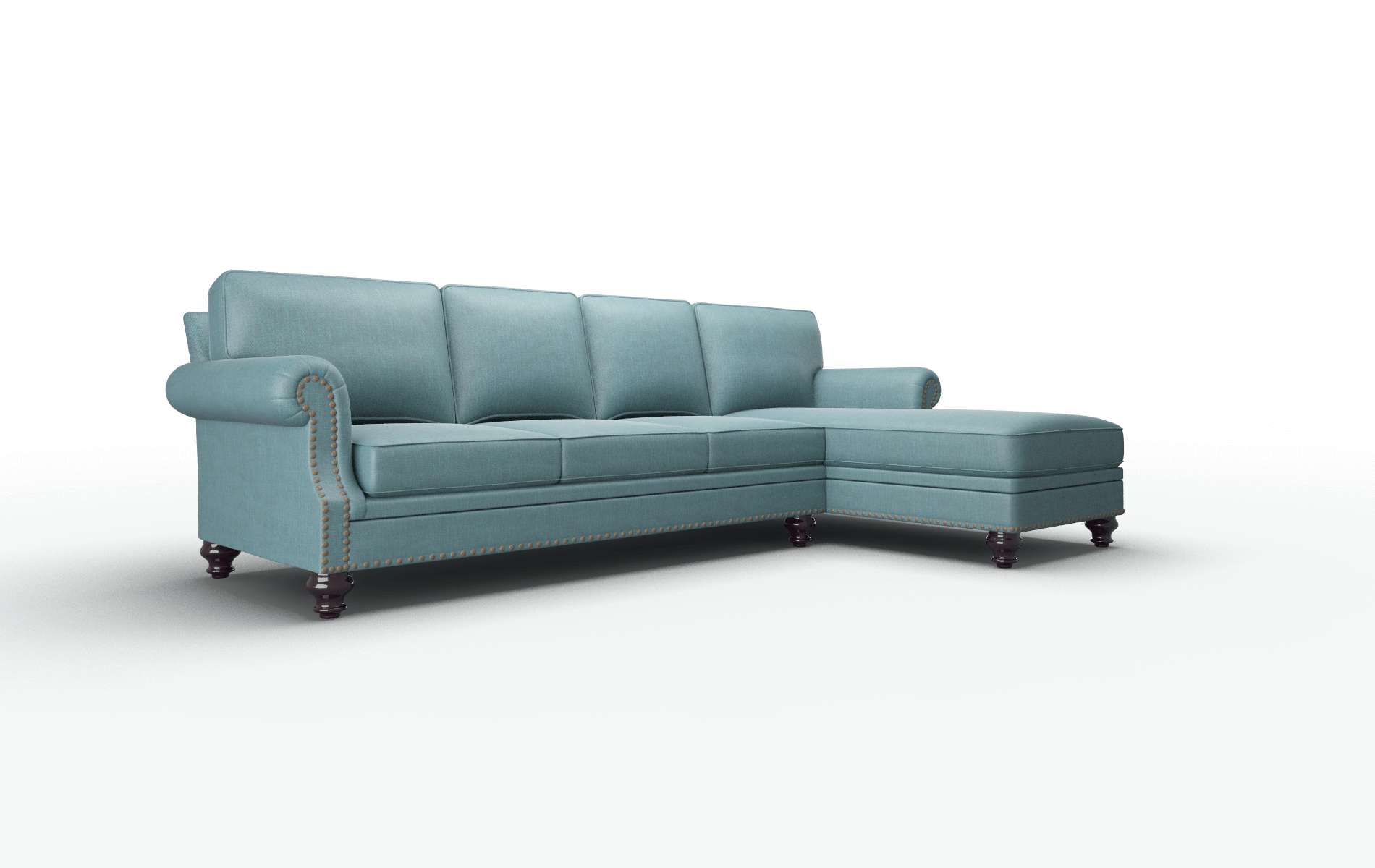 Rotterdam Keylargo Zenithteal Panel espresso legs 2