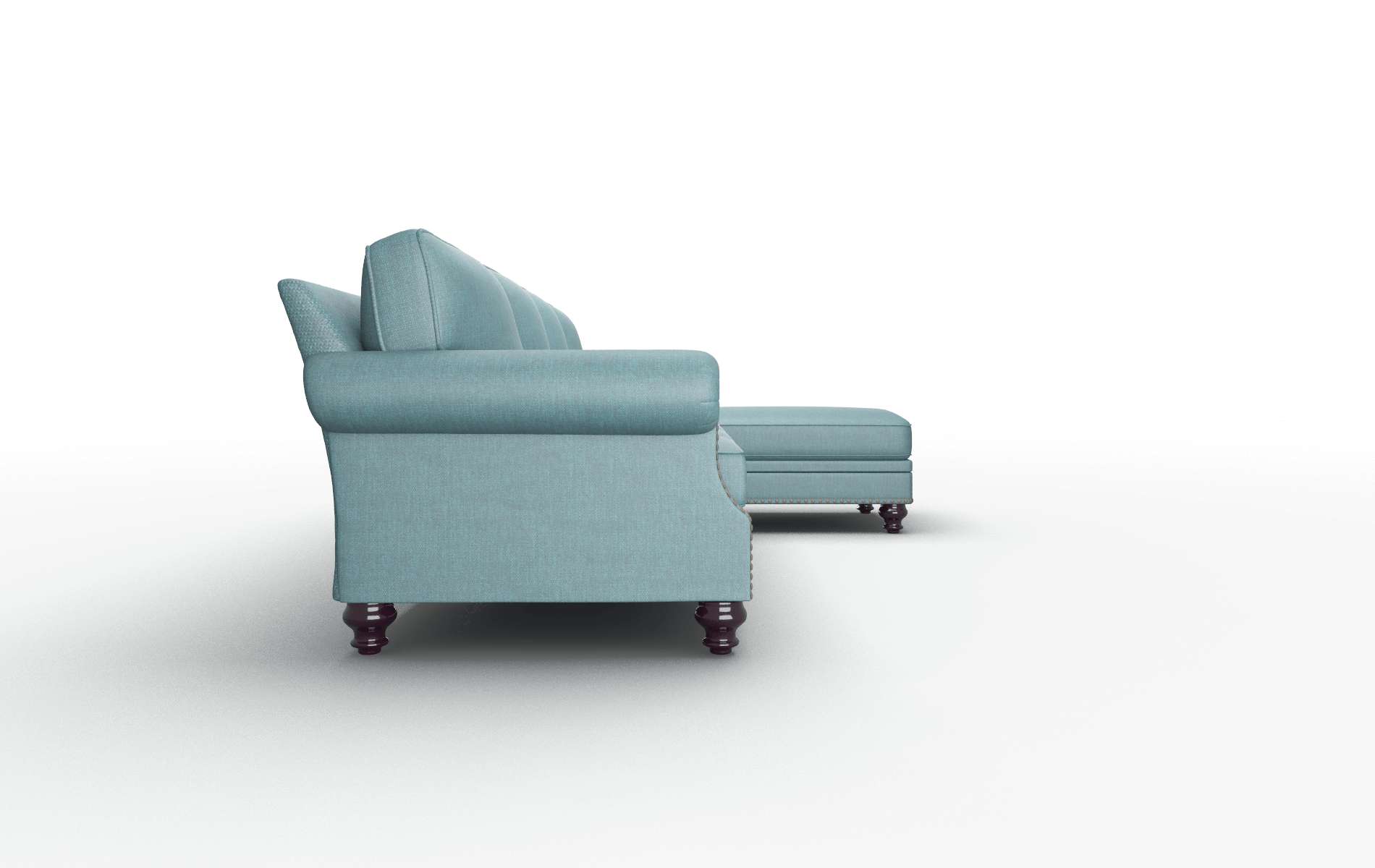 Rotterdam Keylargo Zenithteal Panel espresso legs 3