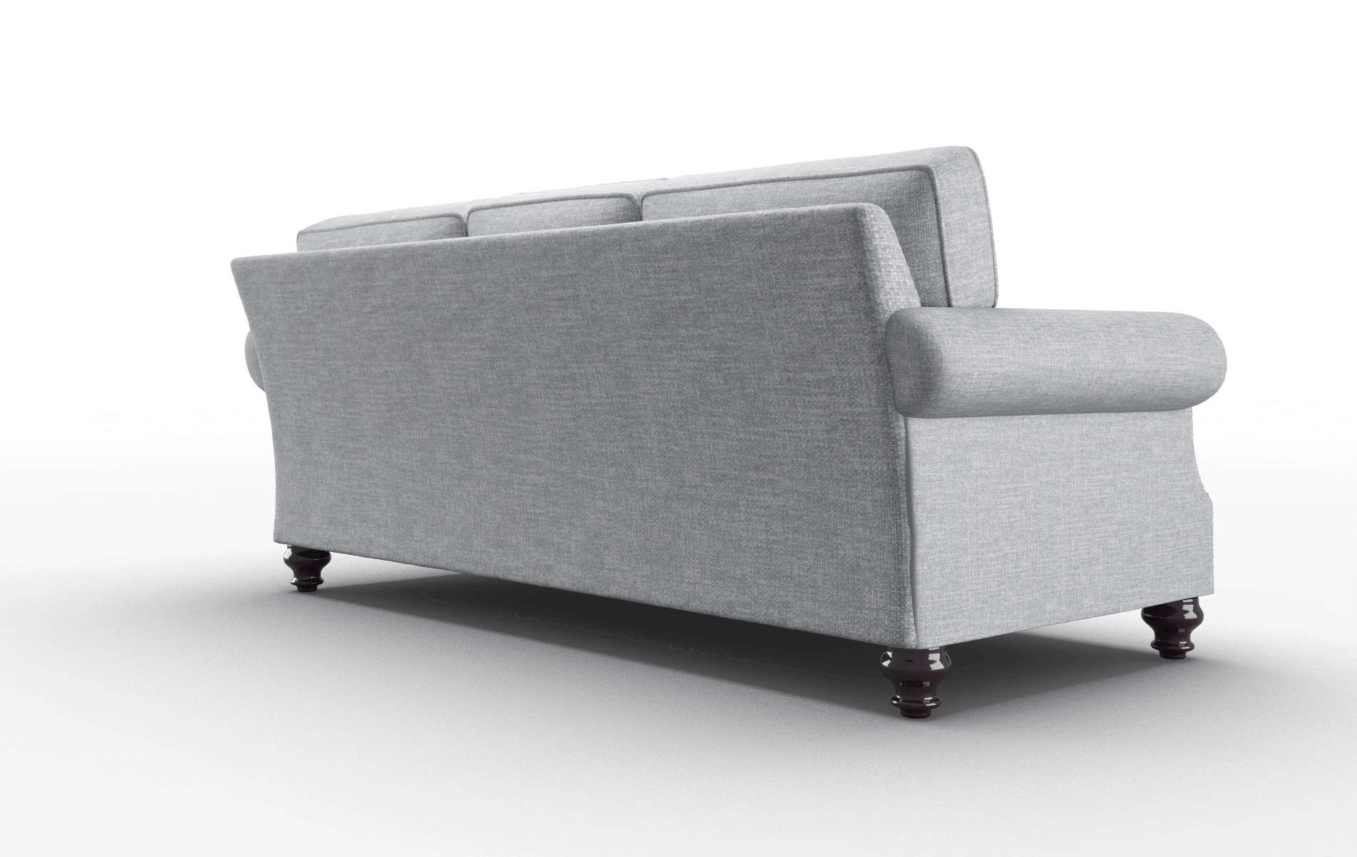 Rotterdam Lana Ash Sofa espresso legs 5