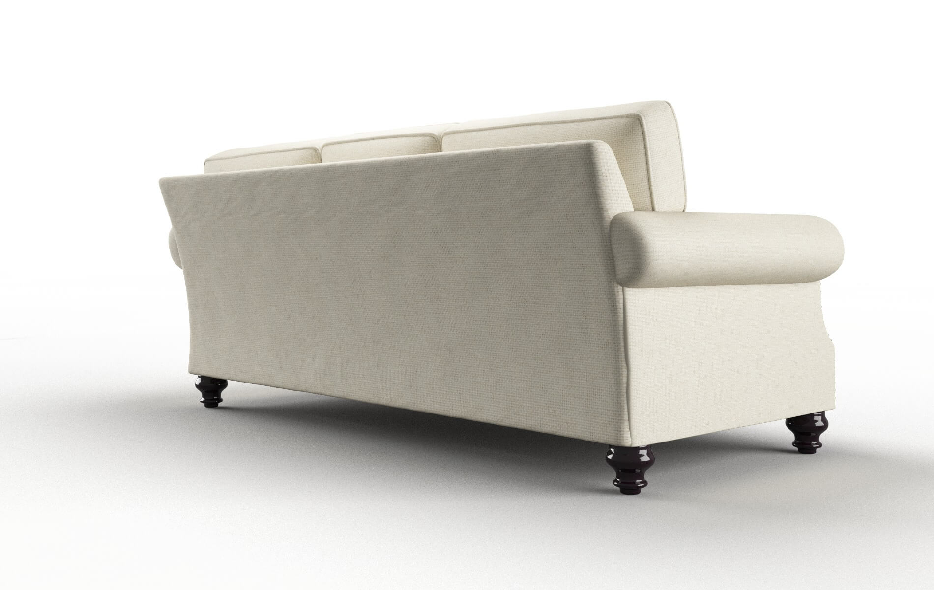 Rotterdam Lana Sand Sofa espresso legs 5