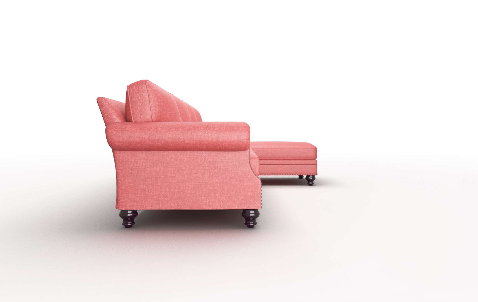 Rotterdam Leslie Poppy Panel espresso legs 3