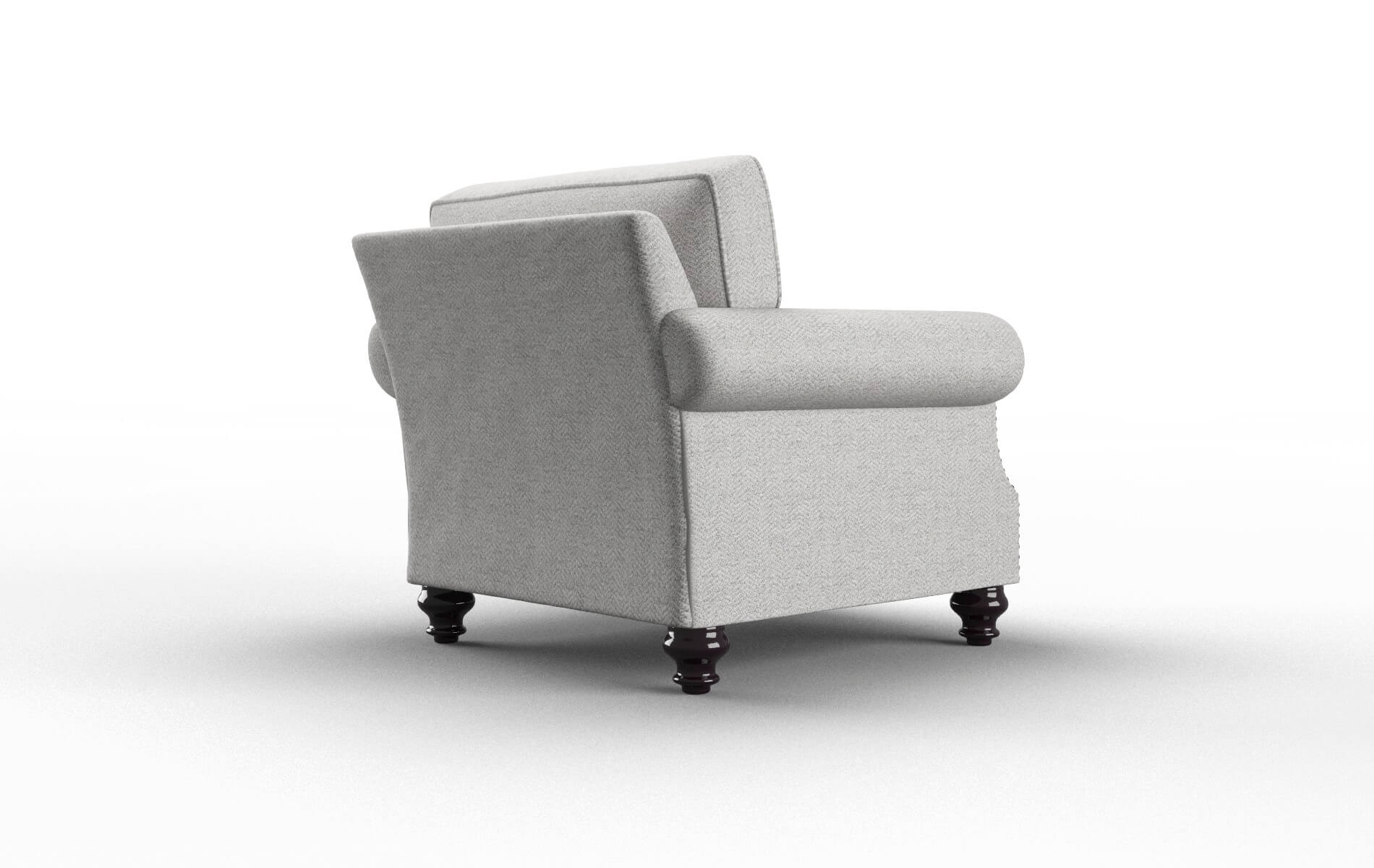 Rotterdam Malibu Dove Chair espresso legs 5