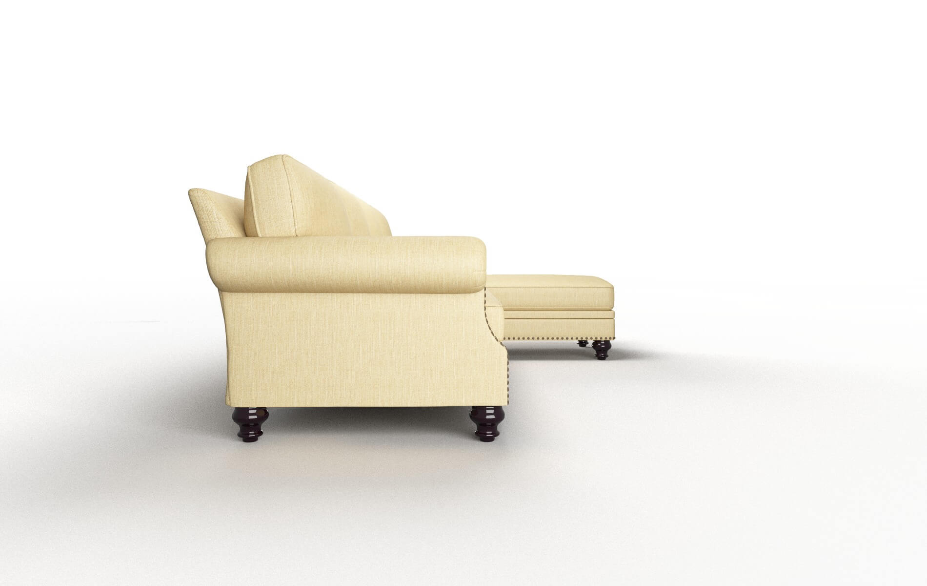 Rotterdam Malibu Maize Panel espresso legs 3