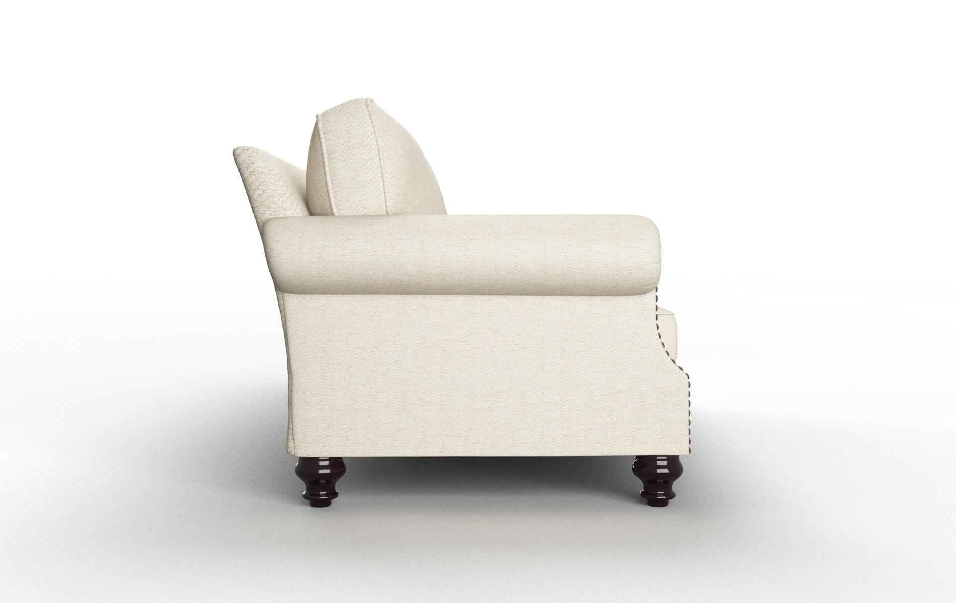 Rotterdam Malibu Sand Sofa espresso legs 3