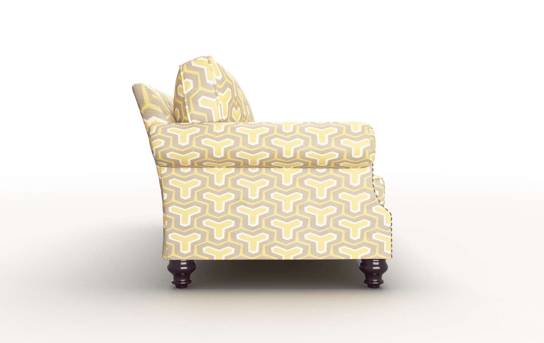 Rotterdam Merci Dijon Sofa espresso legs 3