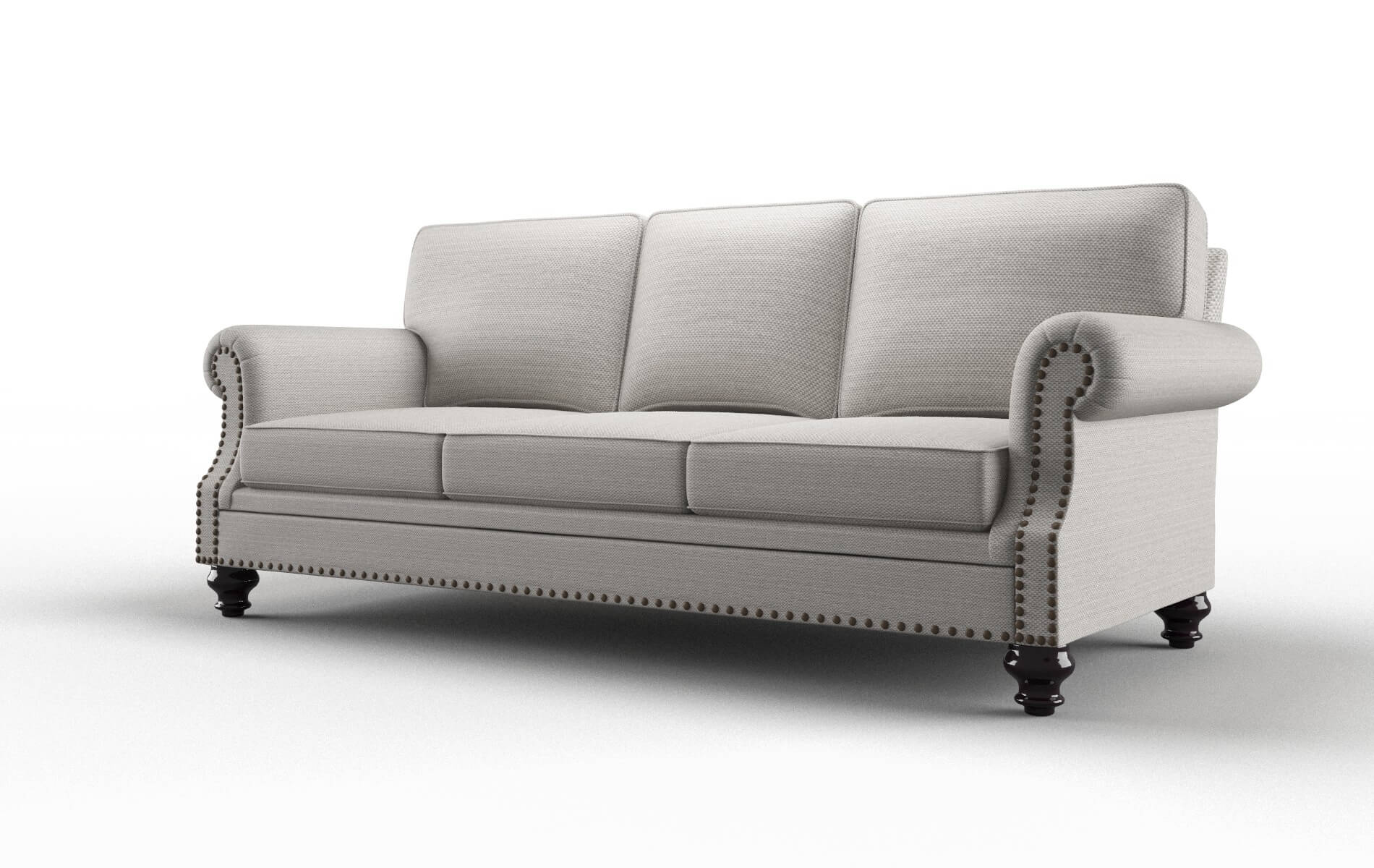 Rotterdam Naples Ash Sofa espresso legs 4
