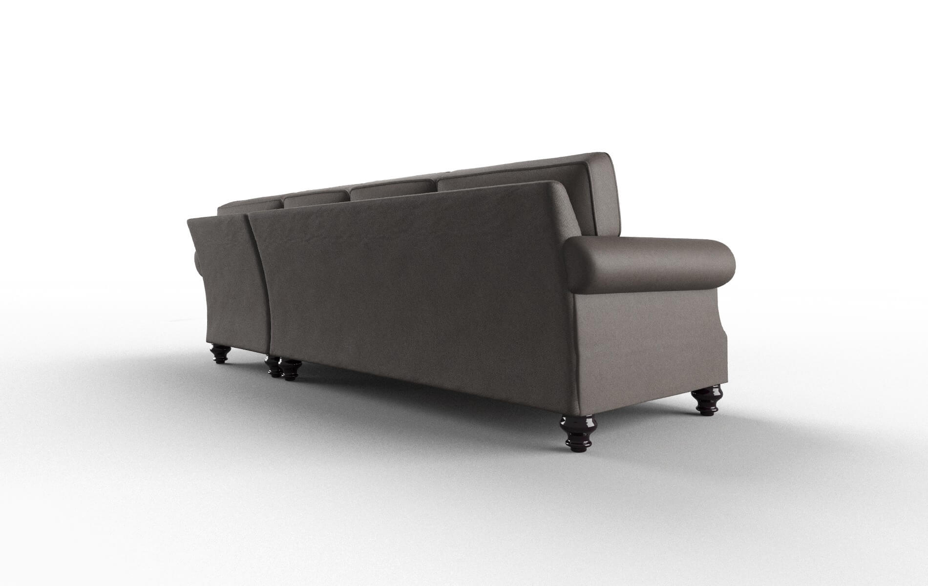 Rotterdam Naples Graphite Panel espresso legs 5