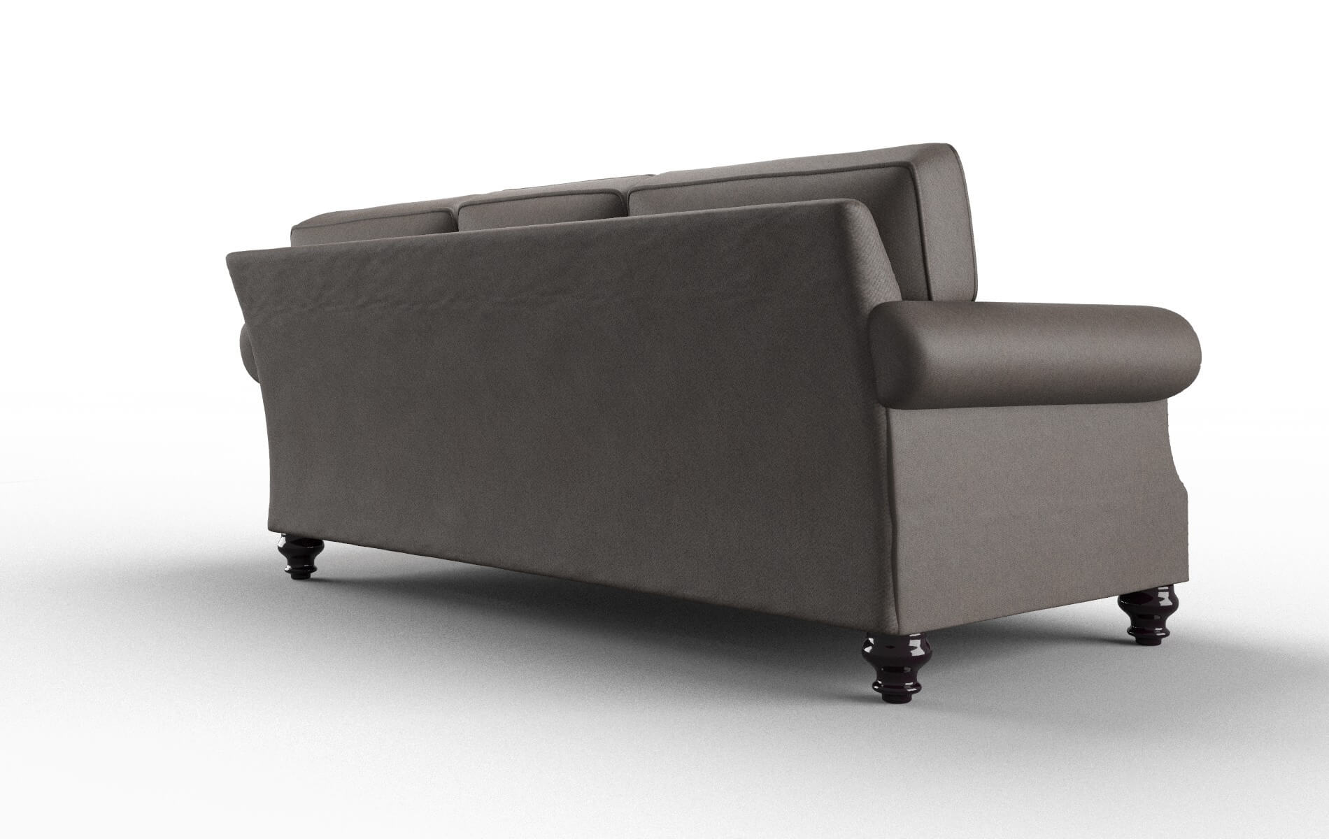 Rotterdam Naples Graphite Sofa espresso legs 5