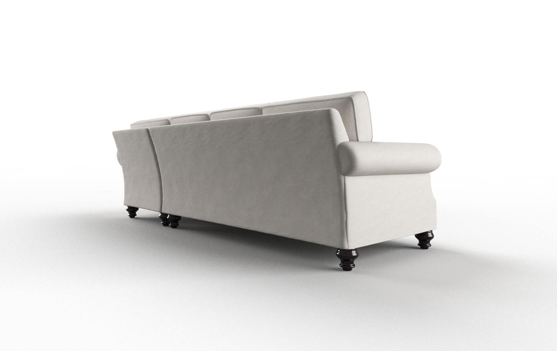 Rotterdam Noble Grey Panel espresso legs 5