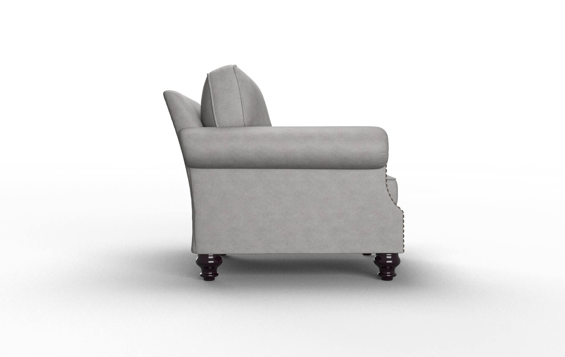 Rotterdam Noble Smoke Chair espresso legs 3