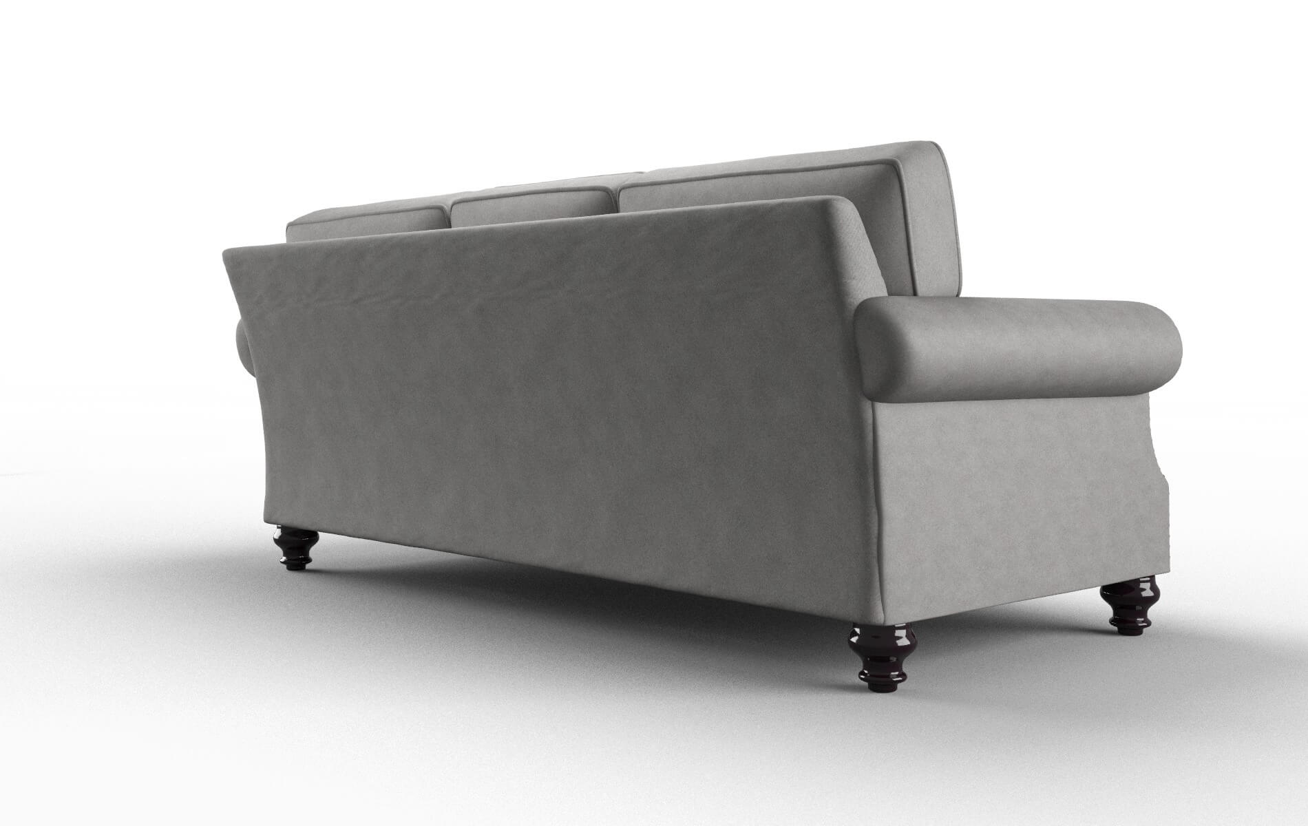 Rotterdam Noble Smoke Sofa espresso legs 5