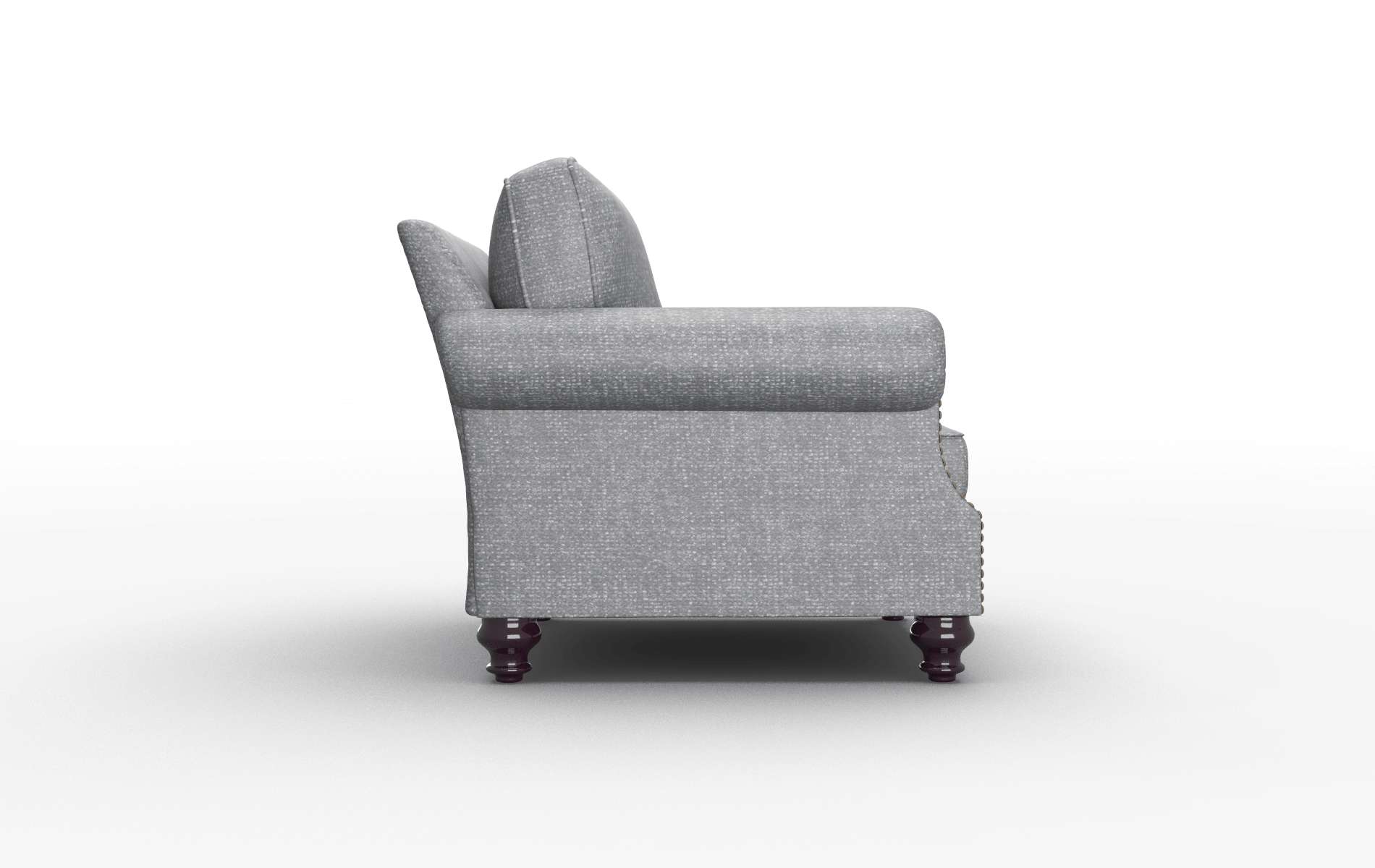 Rotterdam Notion Graphite Chair espresso legs 3
