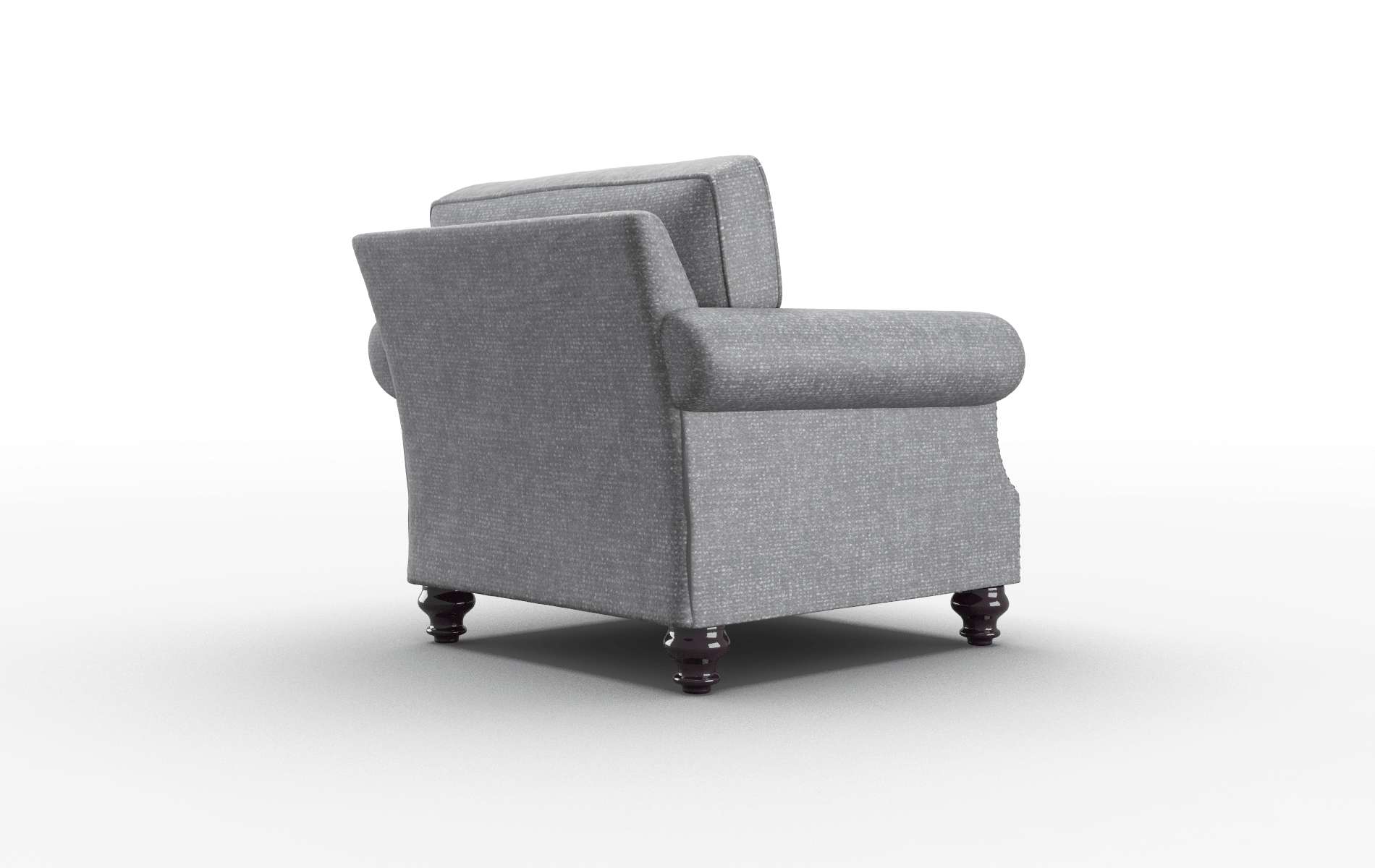 Rotterdam Notion Graphite Chair espresso legs 5