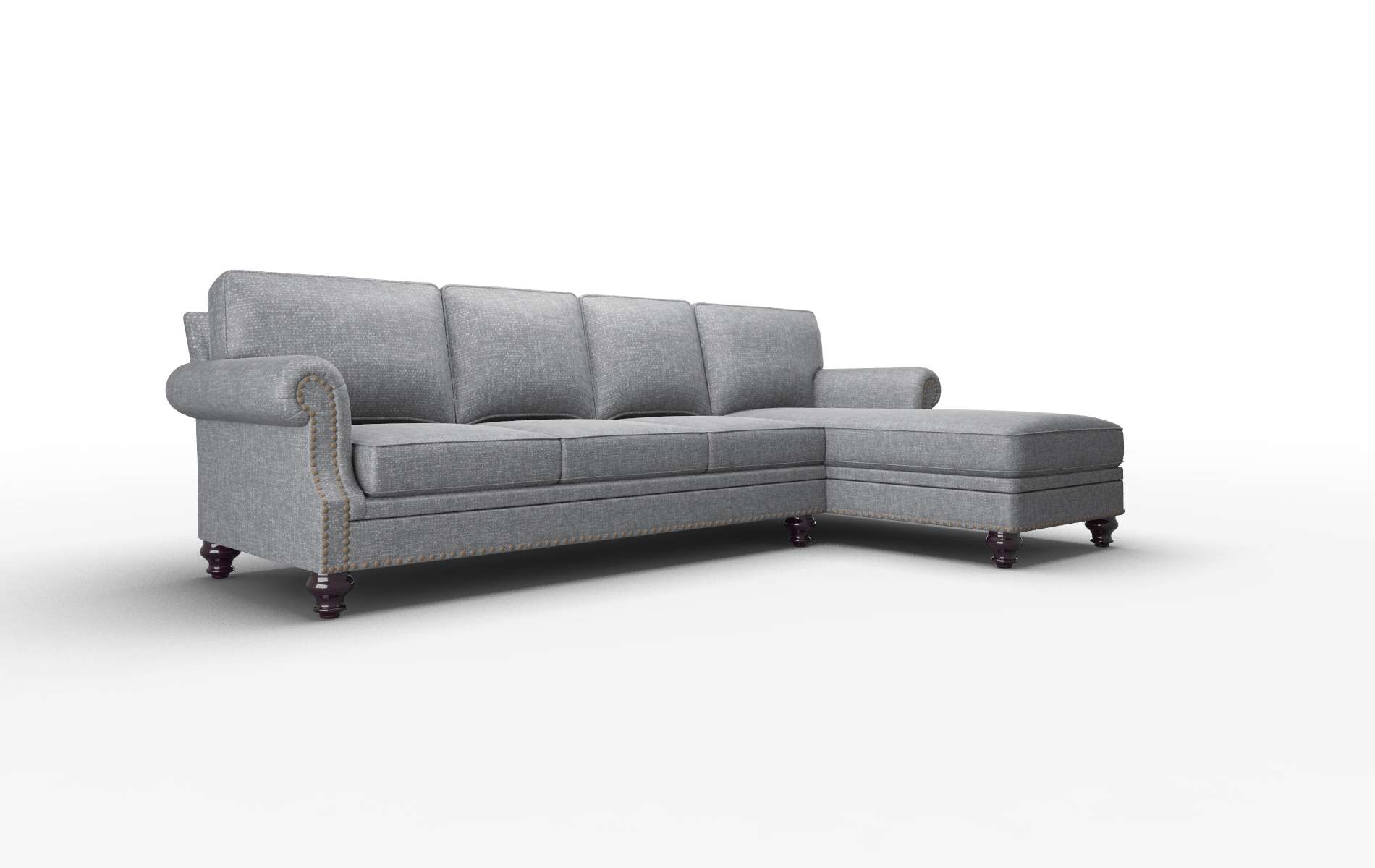 Rotterdam Notion Graphite Panel espresso legs 2