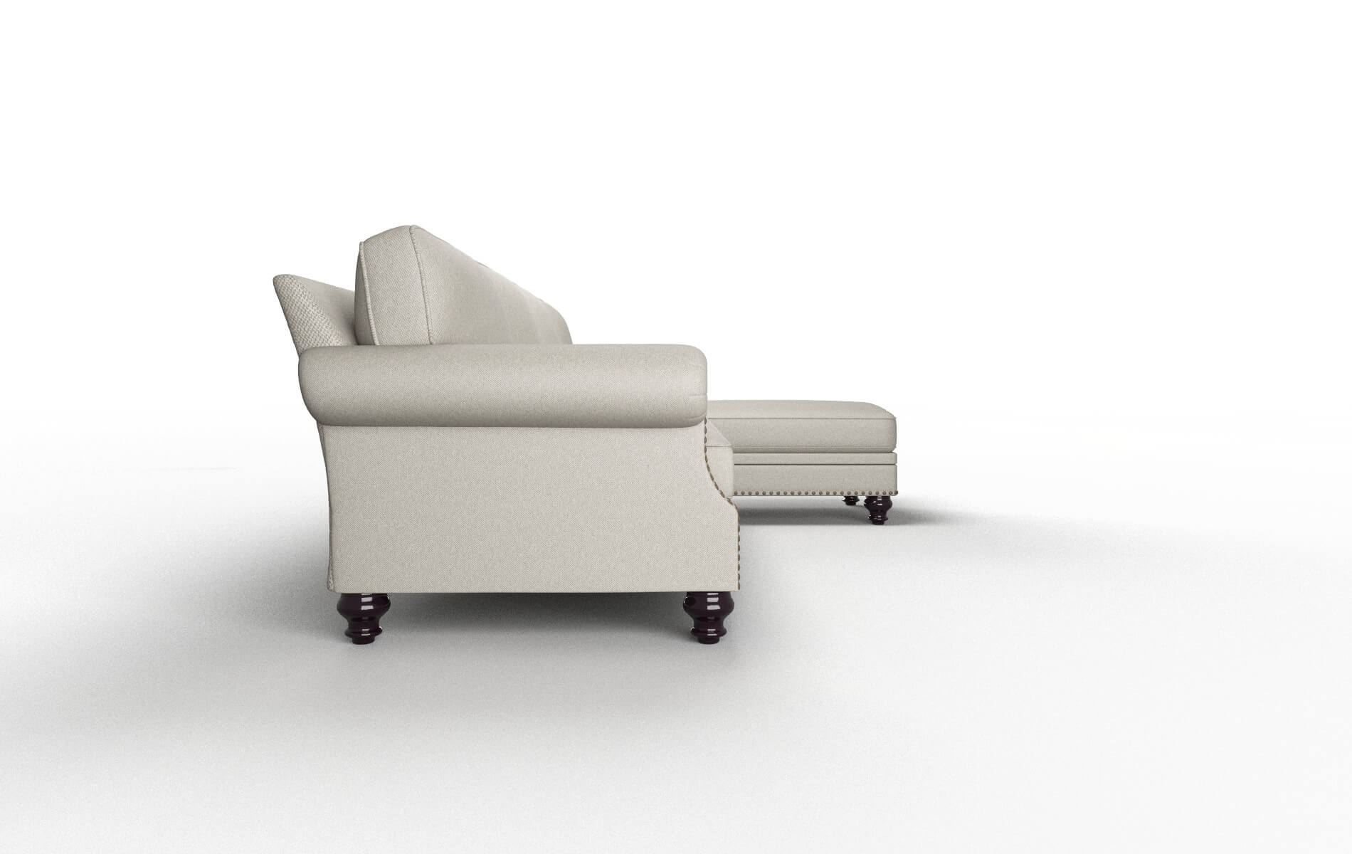 Rotterdam Oscar Silver Panel espresso legs 3