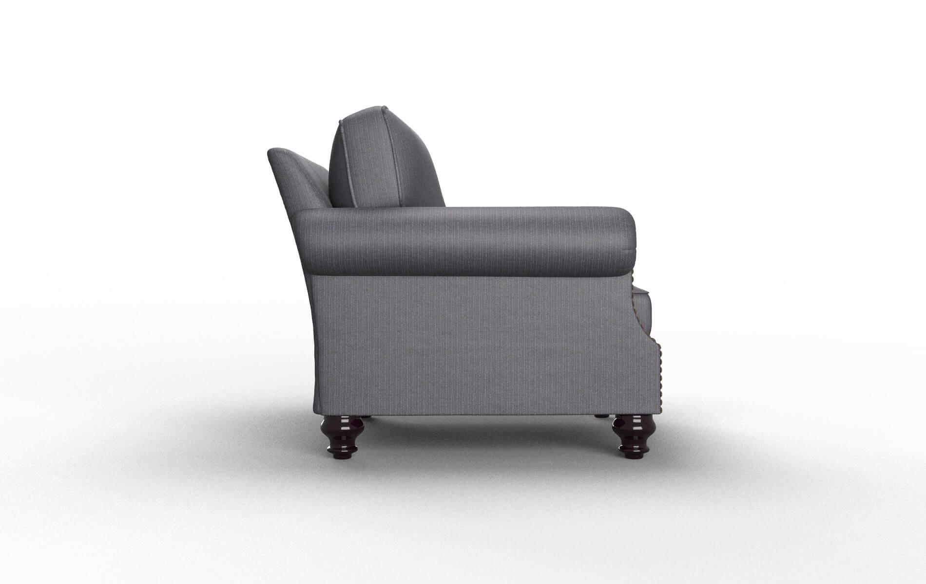 Rotterdam Parker Charcoal Chair espresso legs 3