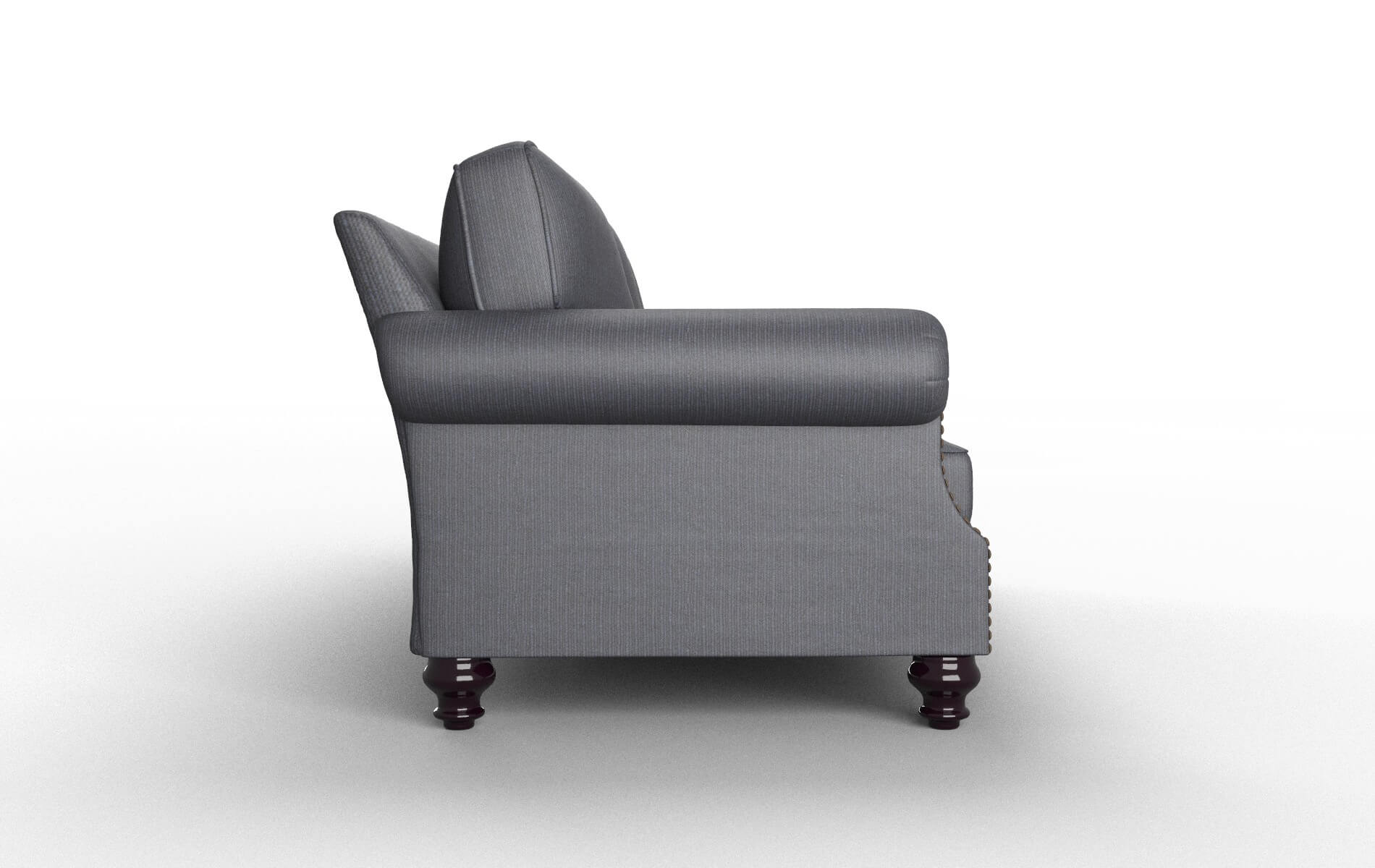 Rotterdam Parker Midnight Sofa espresso legs 3