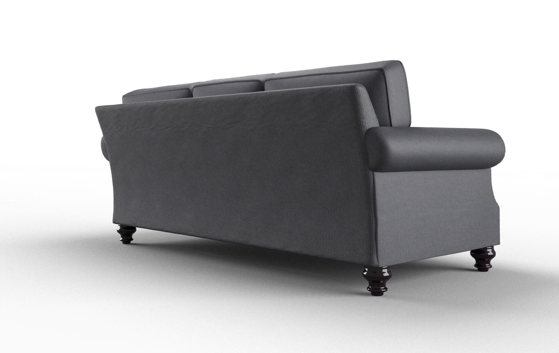 Rotterdam Parker Midnight Sofa espresso legs 5