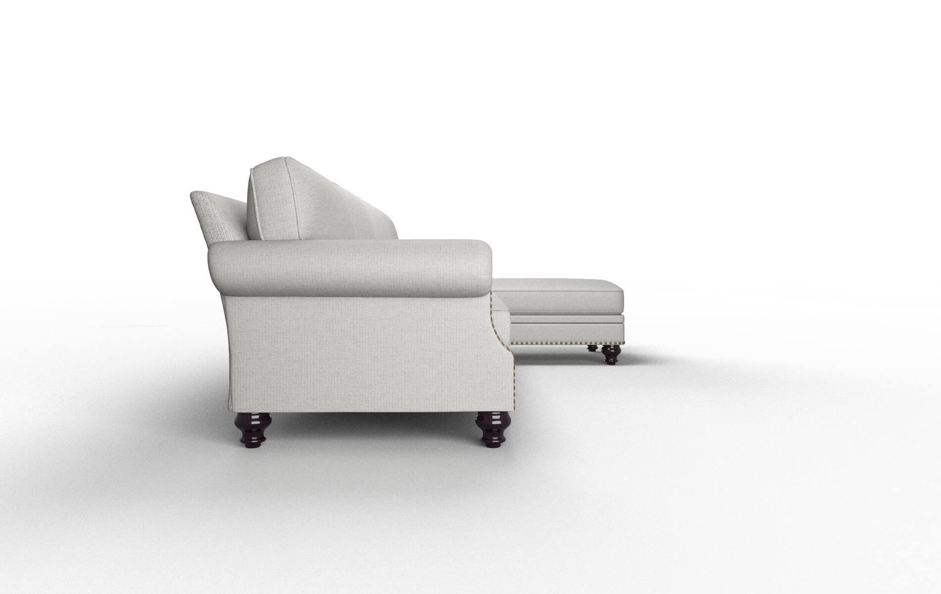 Rotterdam Parker Silver Panel espresso legs 3