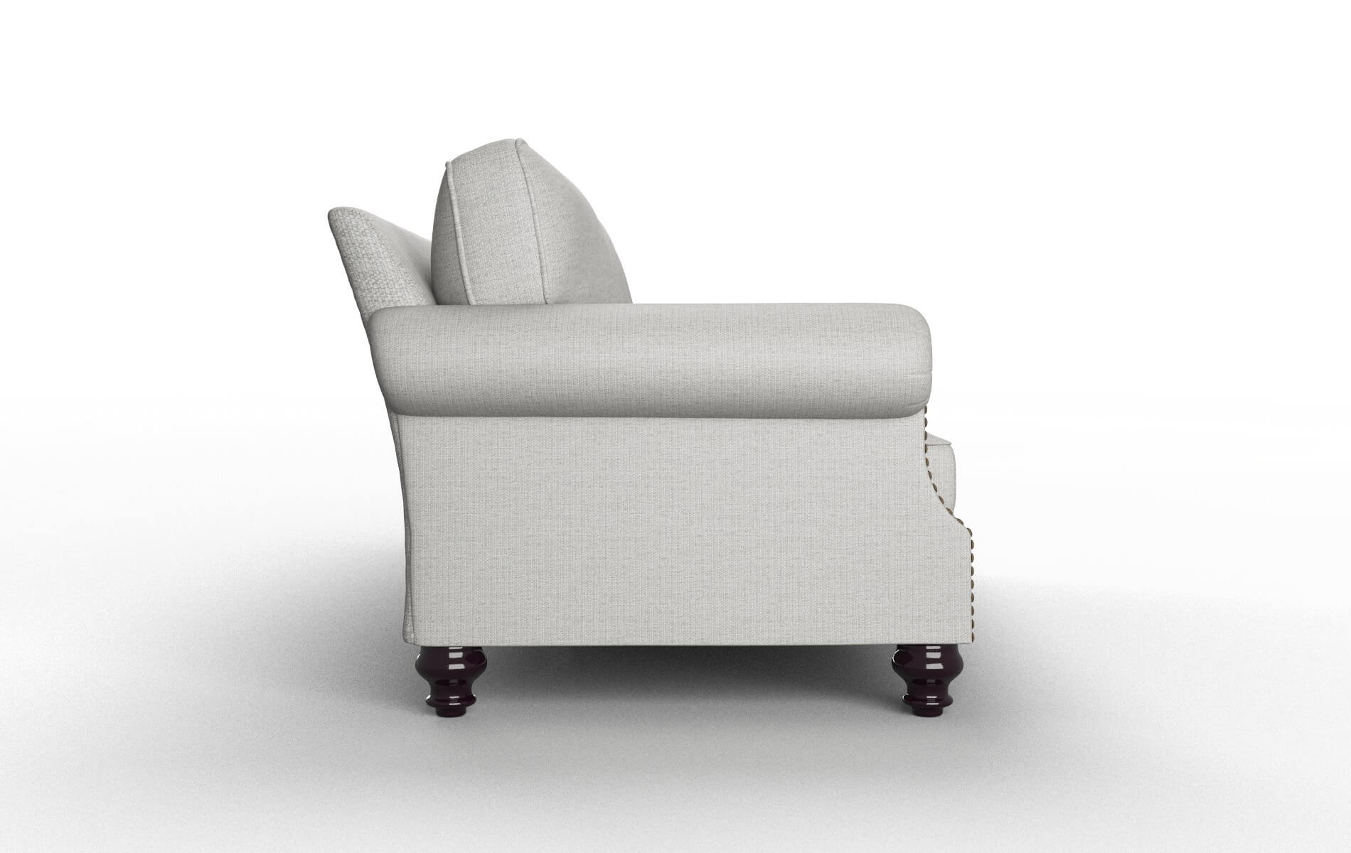 Rotterdam Parker Silver Sofa espresso legs 3
