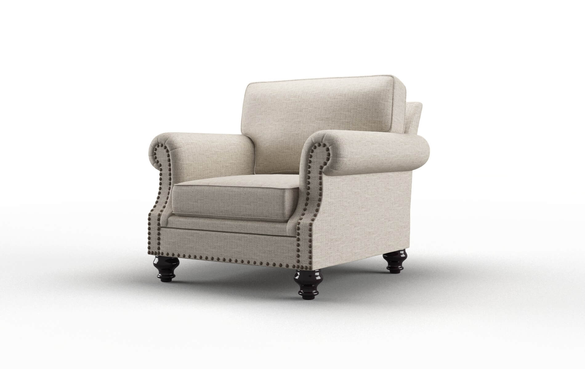 Rotterdam Parker Wheat Chair espresso legs 4