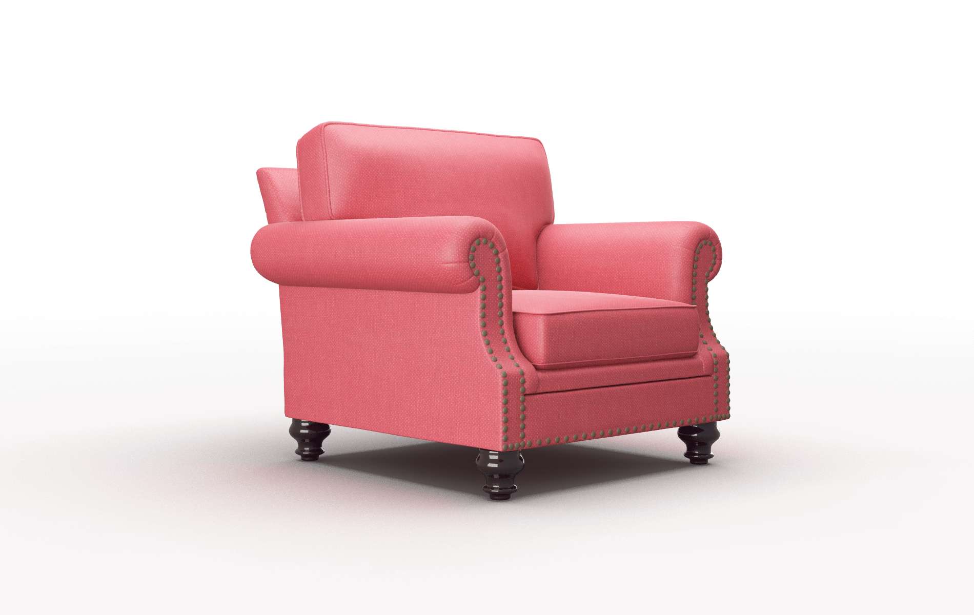 Rotterdam Pauline Ruby Chair espresso legs 2