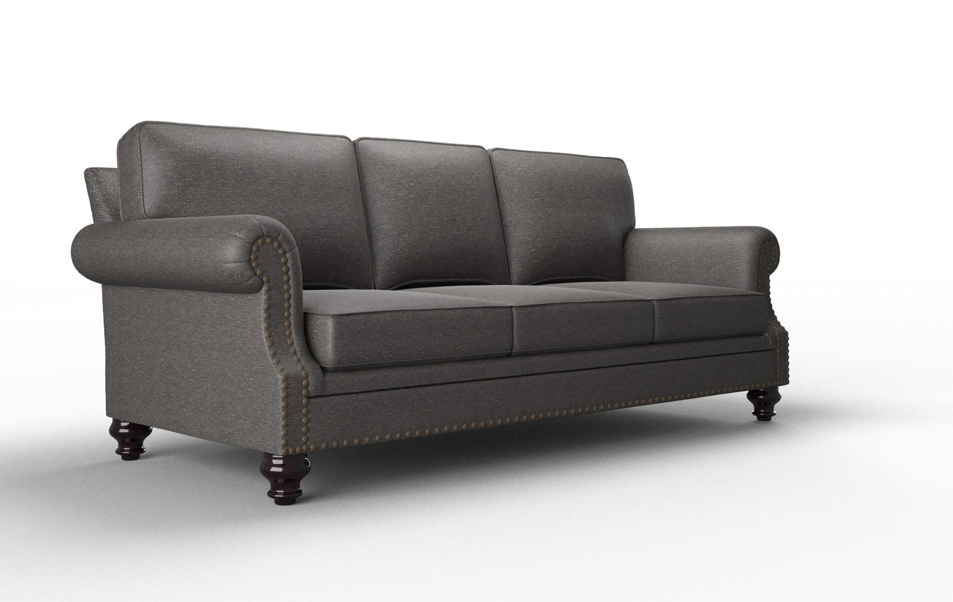 Rotterdam Phoenix Chocolate Sofa espresso legs 2
