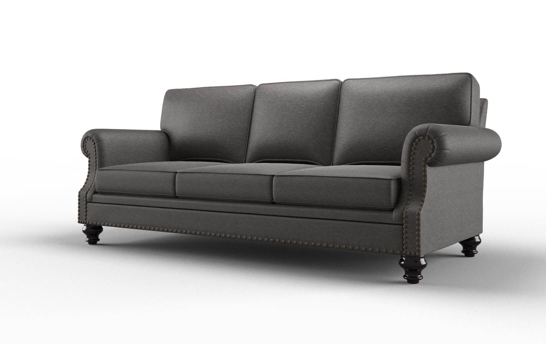 Rotterdam Phoenix Chocolate Sofa espresso legs 4