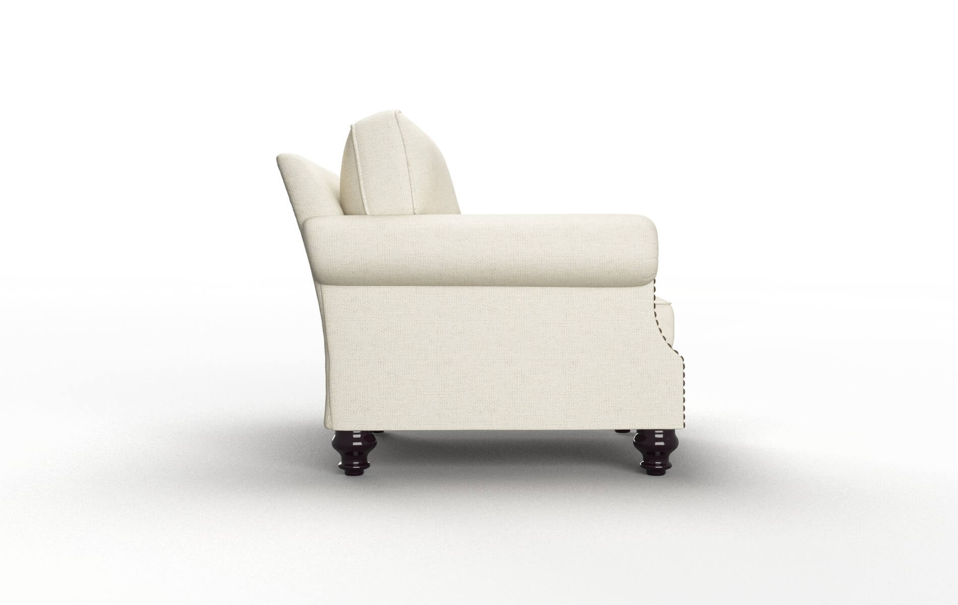 Rotterdam Phoenix Ivory Chair espresso legs 3
