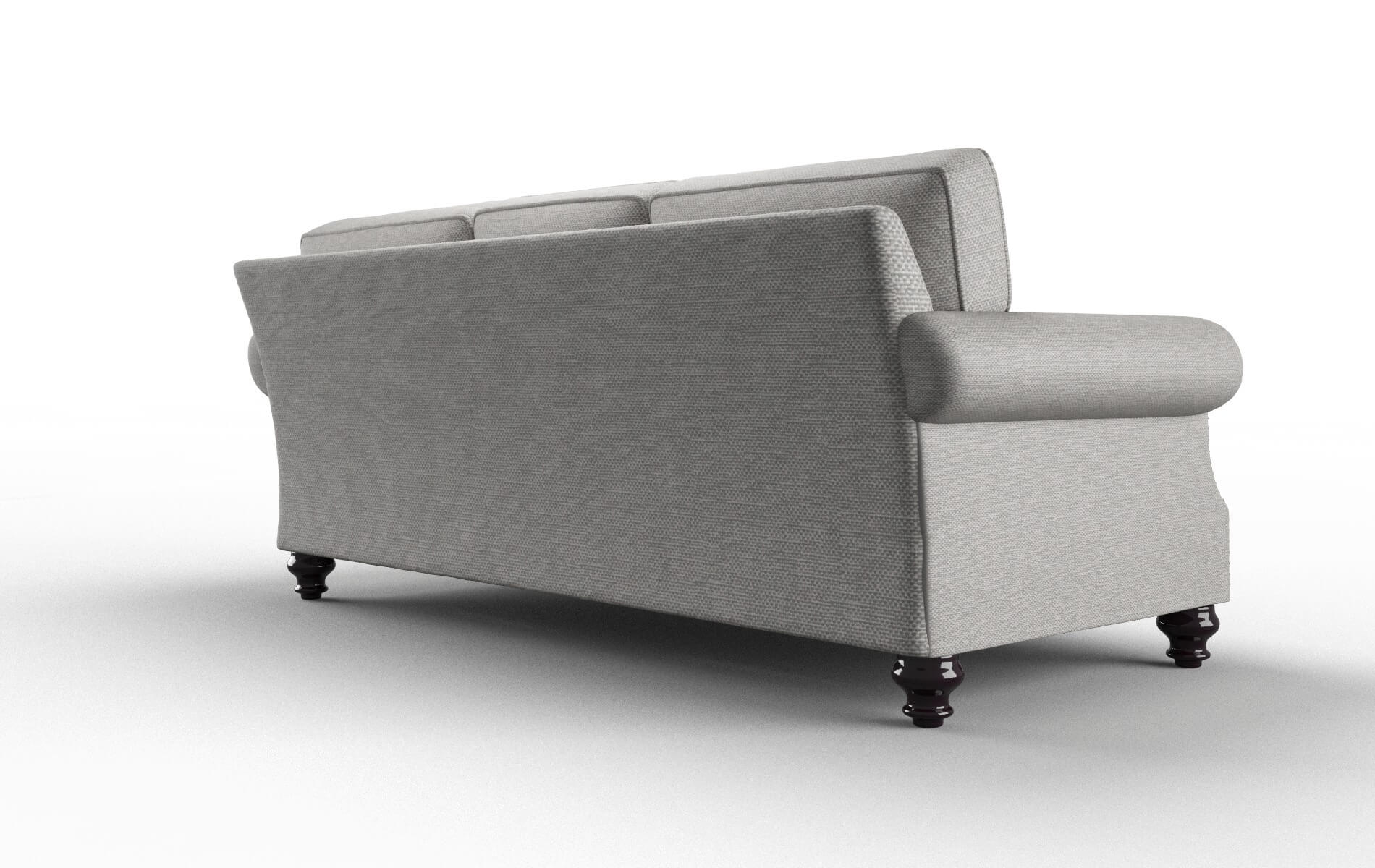 Rotterdam Phoenix Smoke Sofa espresso legs 5