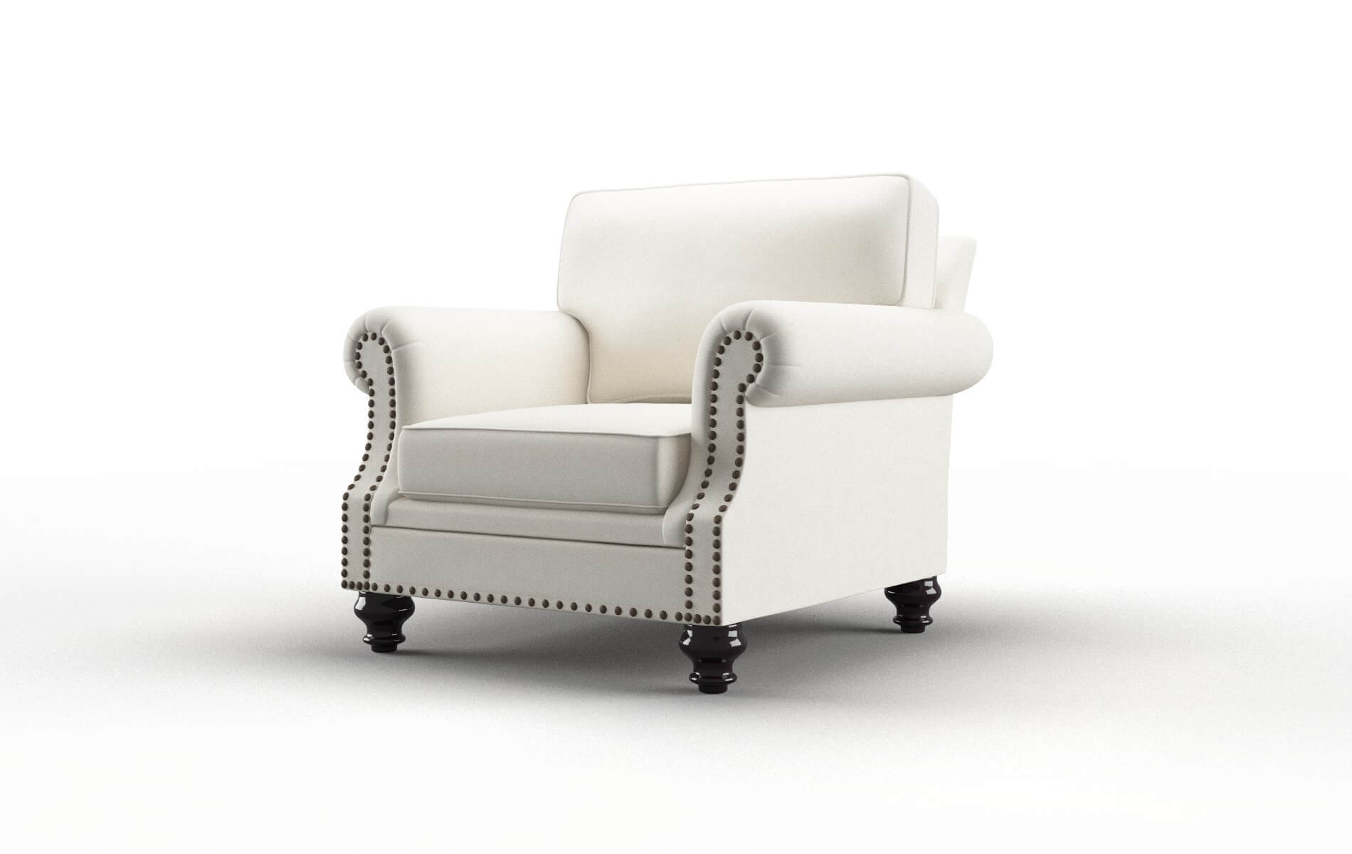 Rotterdam R_prize Cream Chair espresso legs 4
