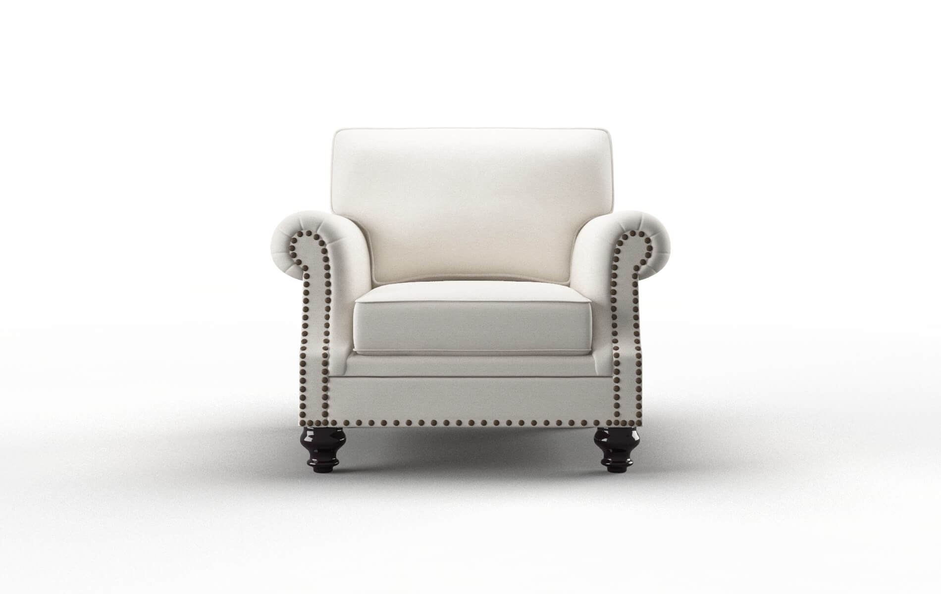 Rotterdam Redondo Pearl Chair espresso legs 1