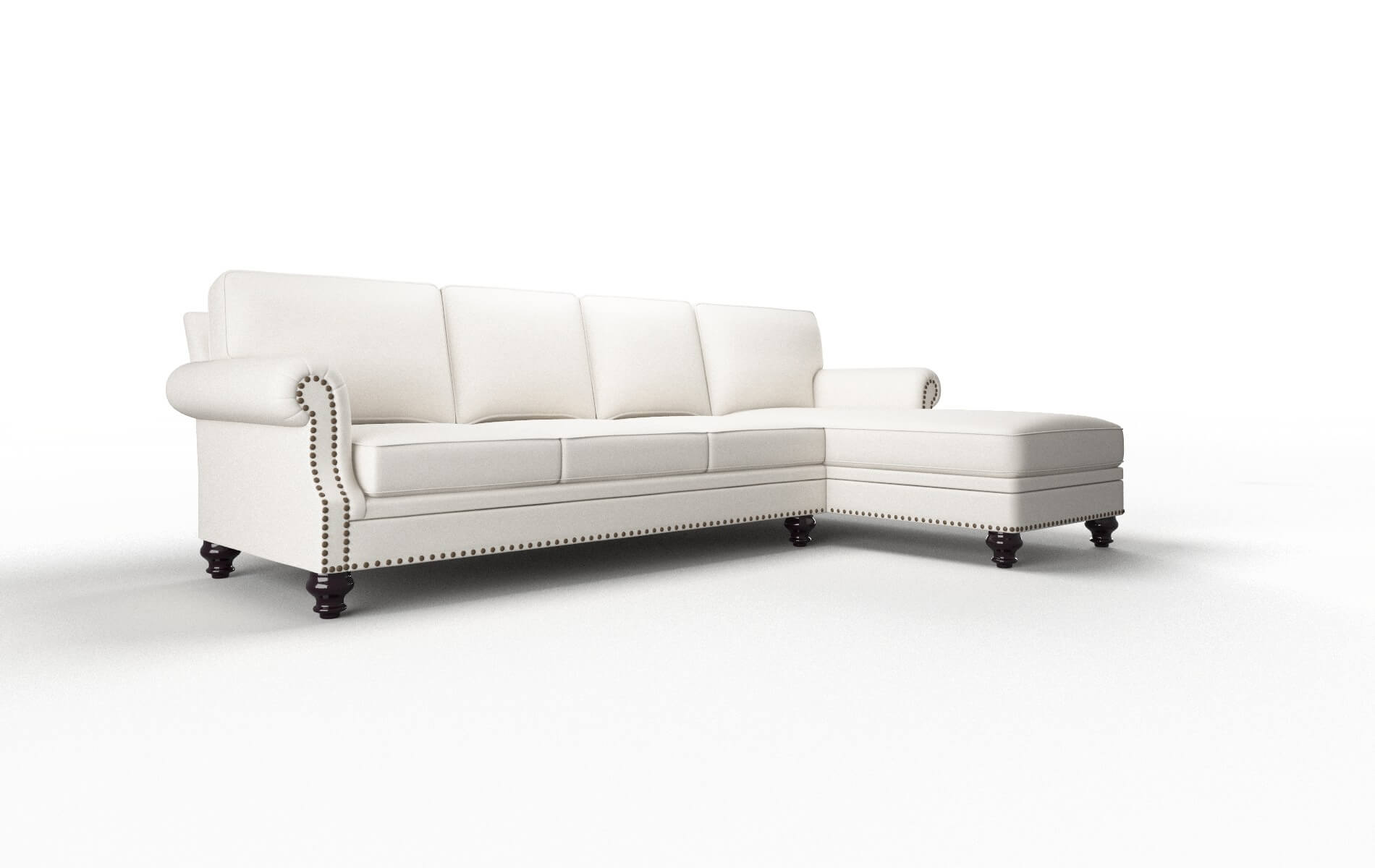 Rotterdam Redondo Pearl Panel espresso legs 2