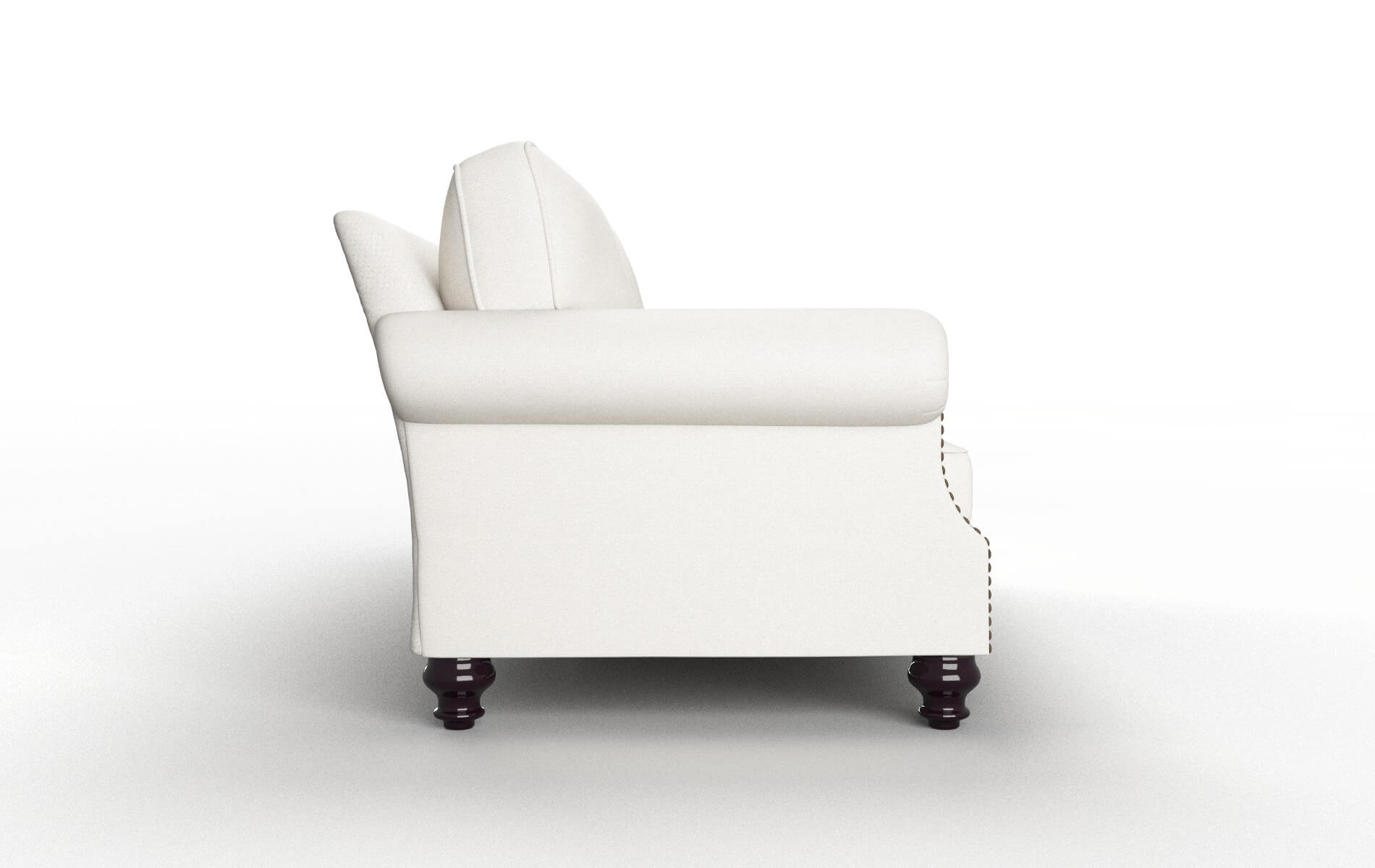 Rotterdam Redondo Pearl Sofa espresso legs 3