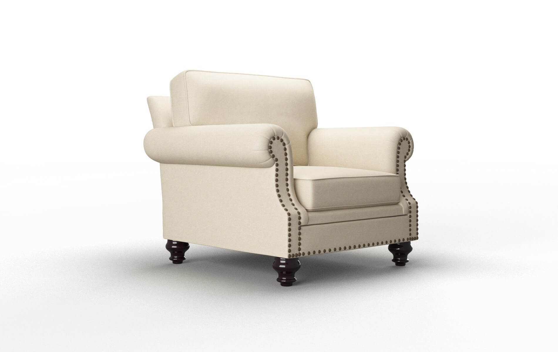 Rotterdam Rocket Sand Chair espresso legs 2