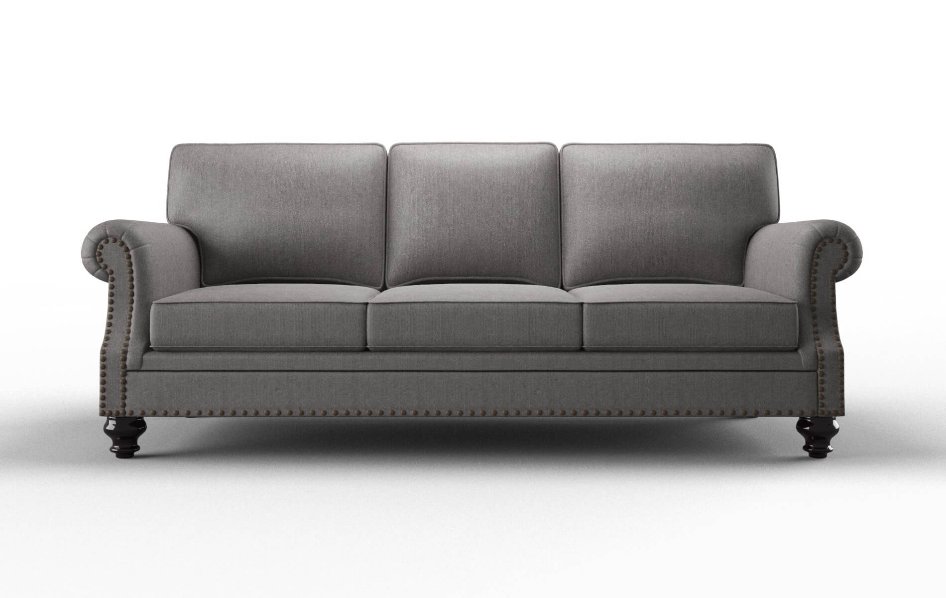 Rotterdam Sasha granite Sofa Espresso Legs  1