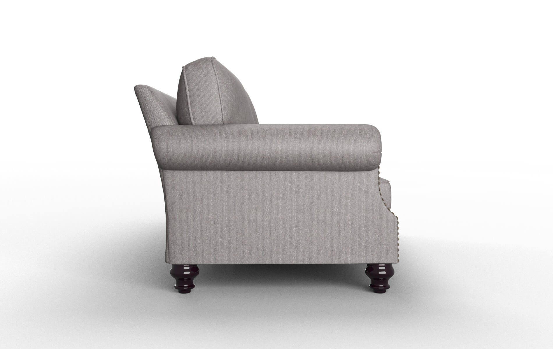 Rotterdam Sasha Granite Sofa espresso legs 3