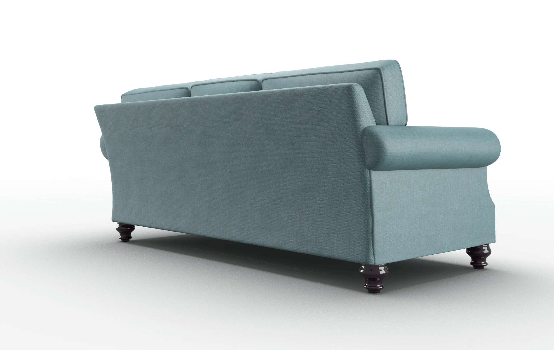 Rotterdam Simplex Blue_moon Sofa espresso legs 5