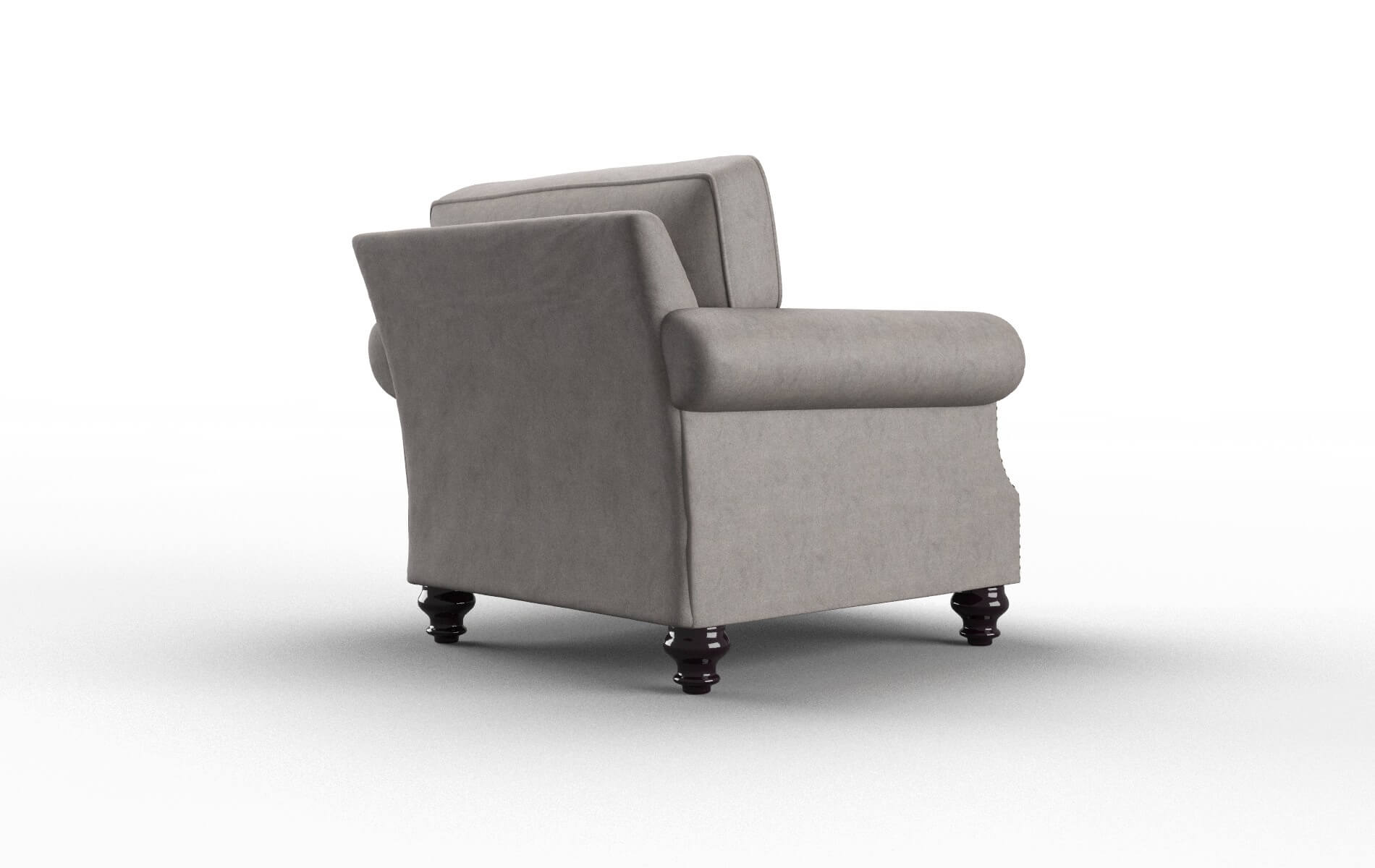 Rotterdam Suave Slate Chair espresso legs 5
