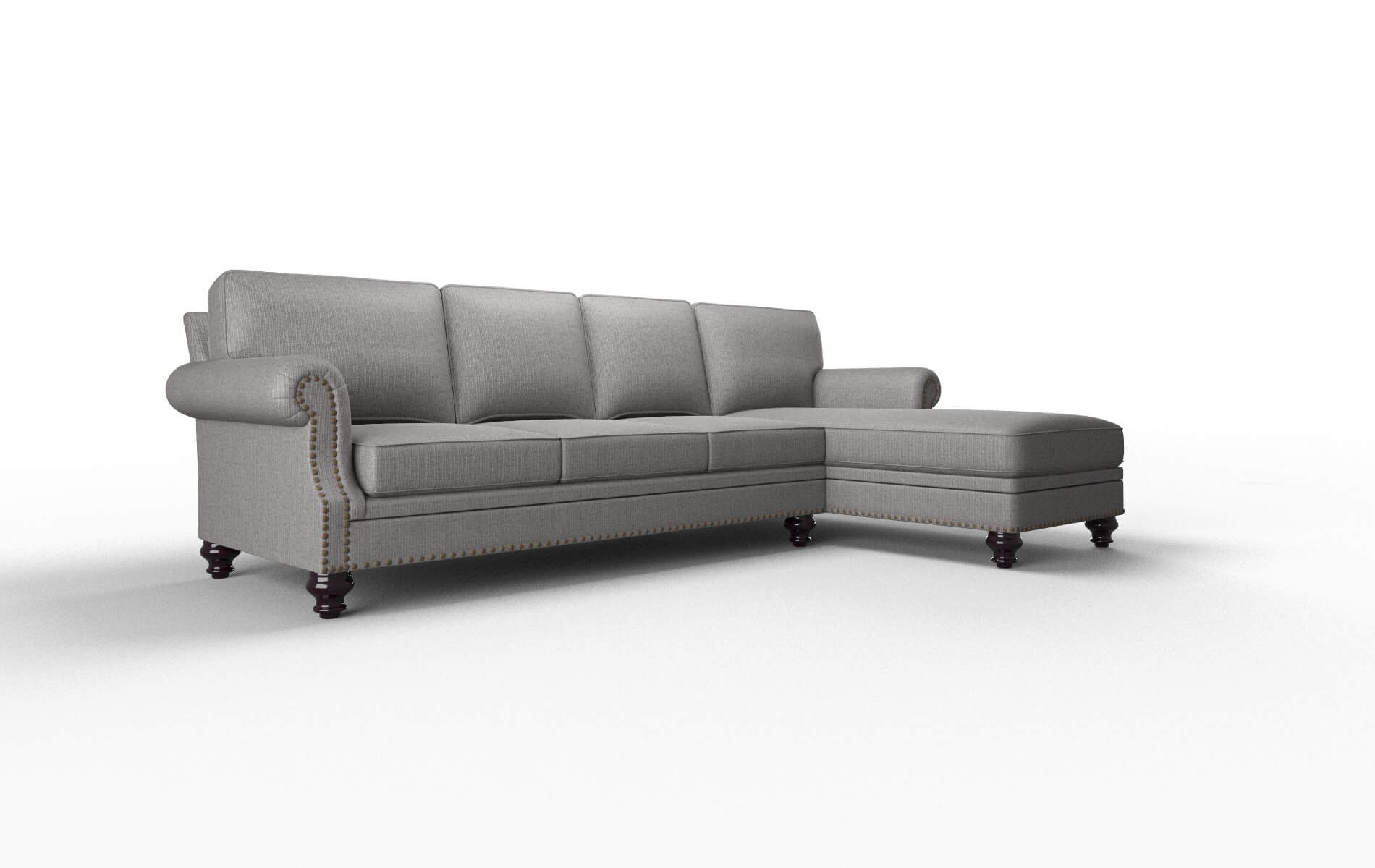 Rotterdam Terrain Oatmeal Panel espresso legs 2